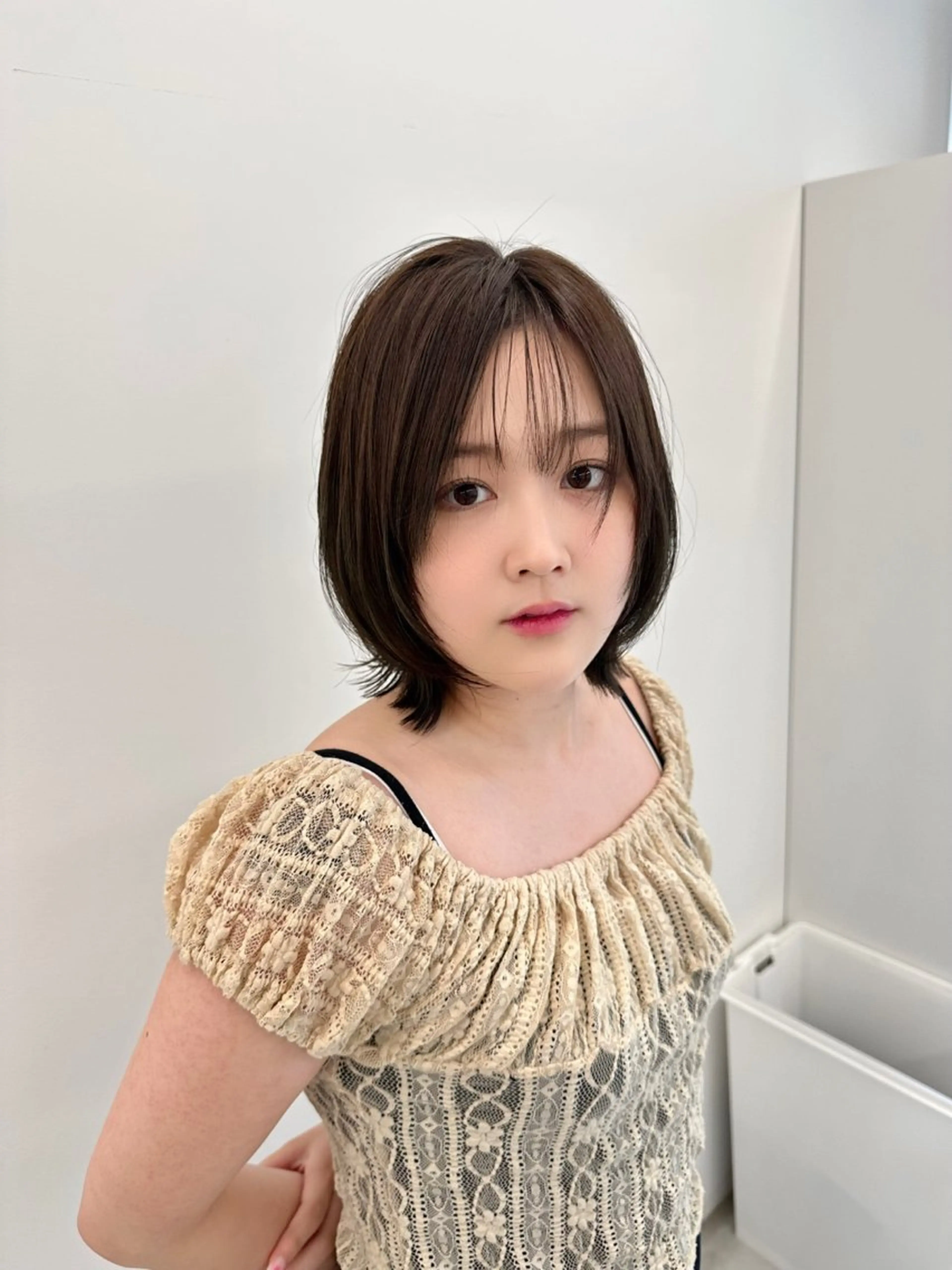 ミディアム カラー ブリーチなし/レイヤ ー特化🌈Tommyのヘアスタイル