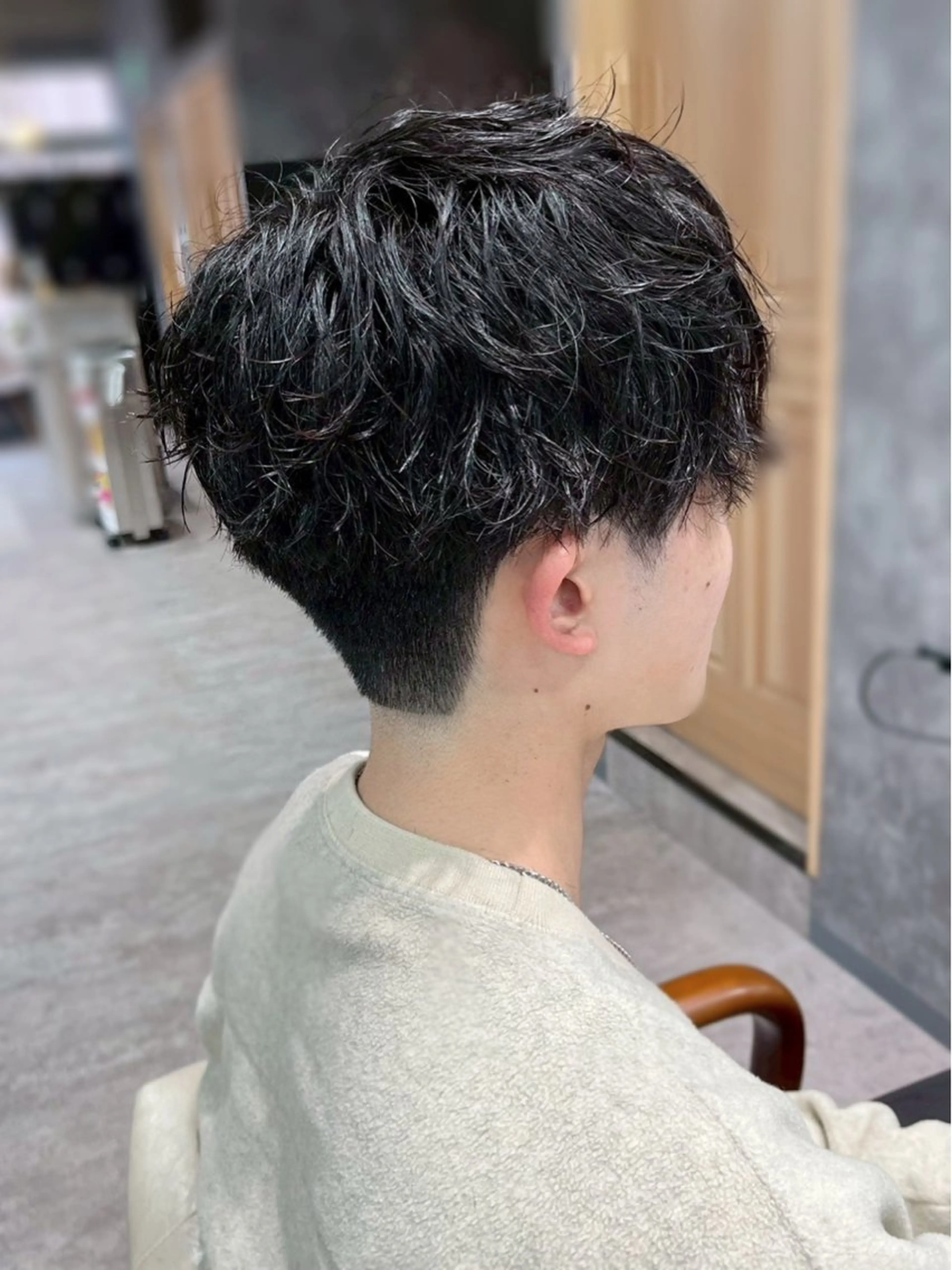 パーマ メンズ カット パーマ メンズパーマ／カラー ／矯正/御園京香のヘアスタイル