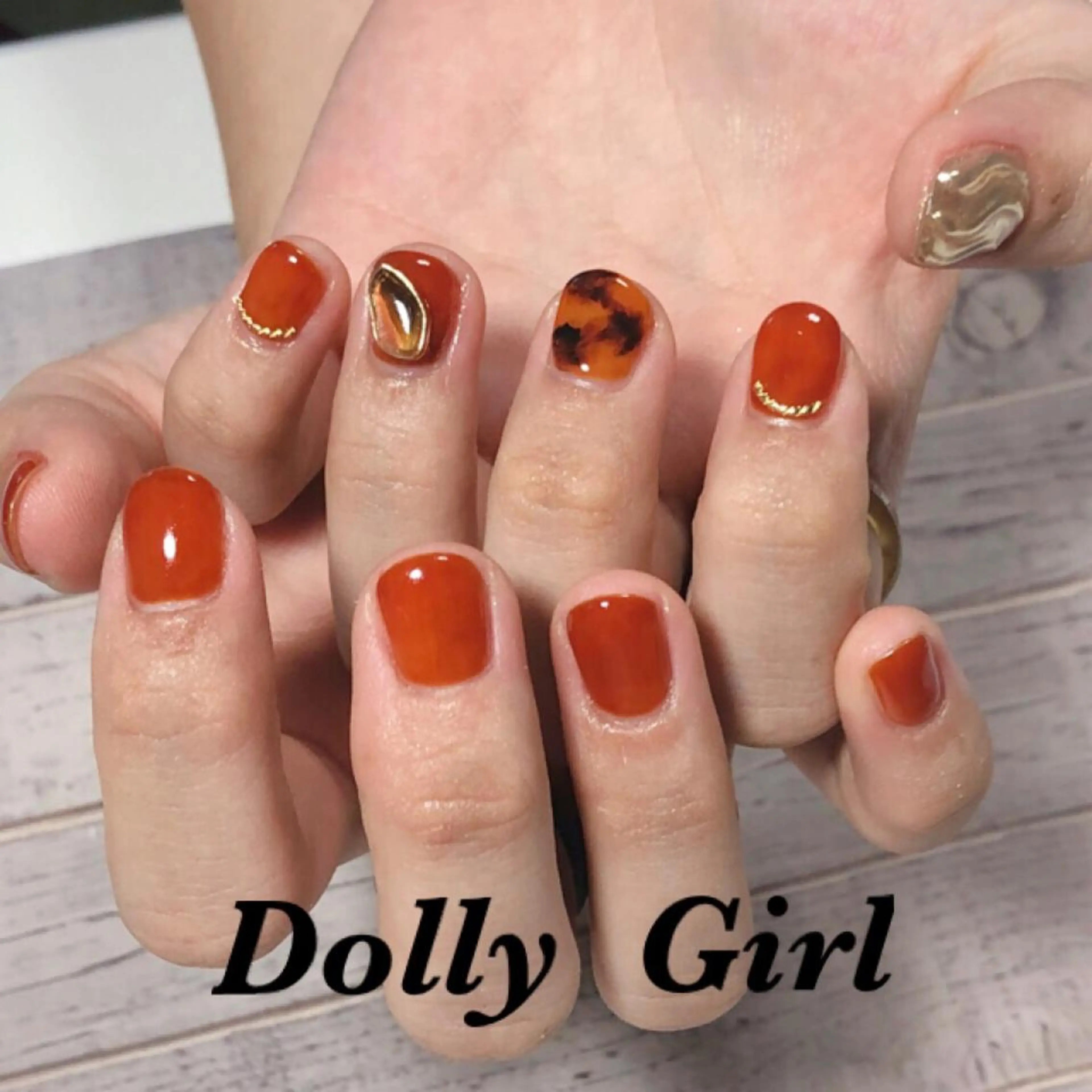 ネイル 個室ネイルサロンDolly  Girl〜ドーリーガール〜所属・DollyGirl KYOKOのネイルデザイン