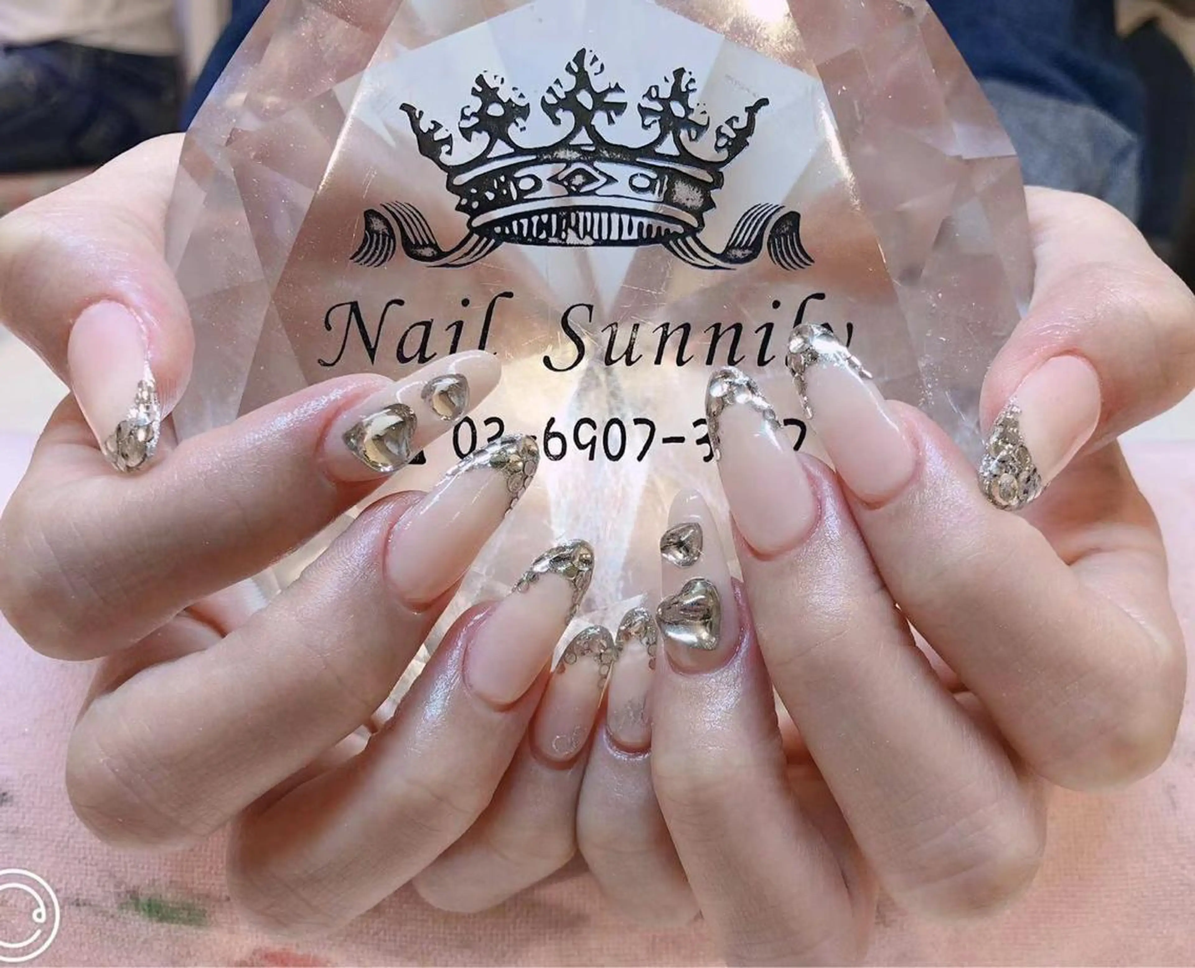 ネイル 長さだし専門店 M2　rikaのネイルデザイン