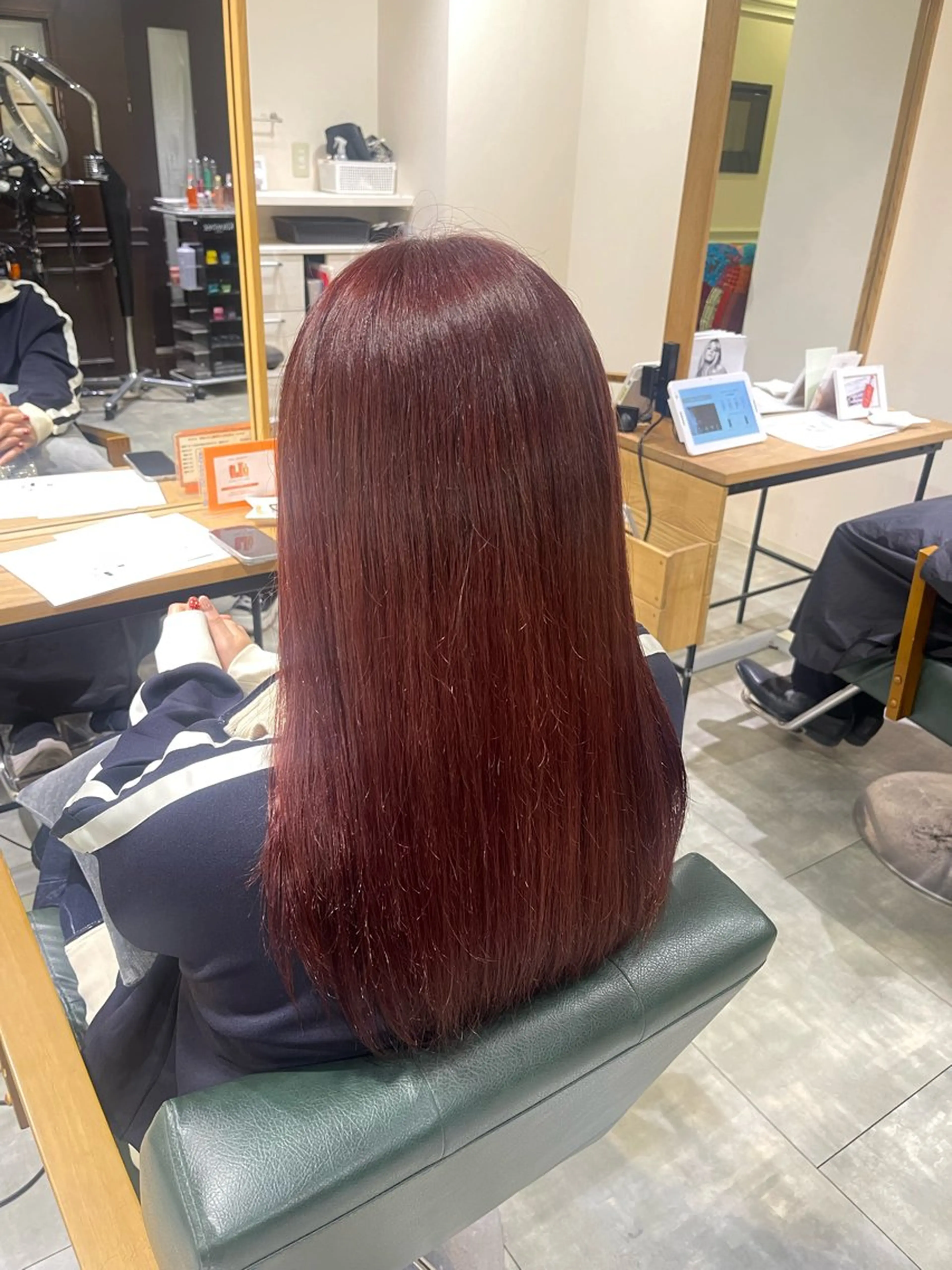 🍇【学生限定ブリーチ無しダブルカラー➕トリートメント】🍇の写真