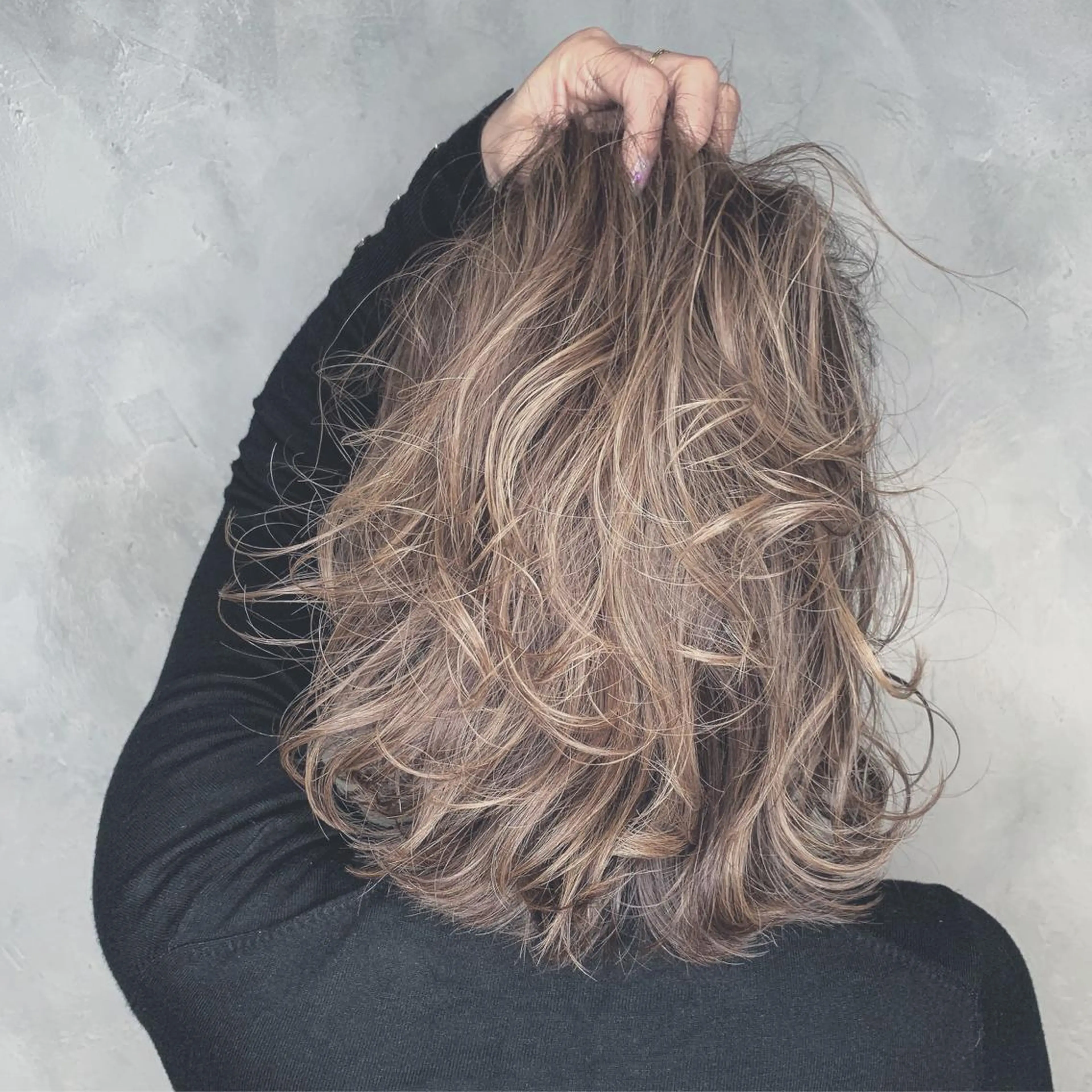 ミディアム カラー 髪質改善×縮毛矯正 HairDr.LINO駒沢【リノ】所属・mam. mamicoのヘアスタイル