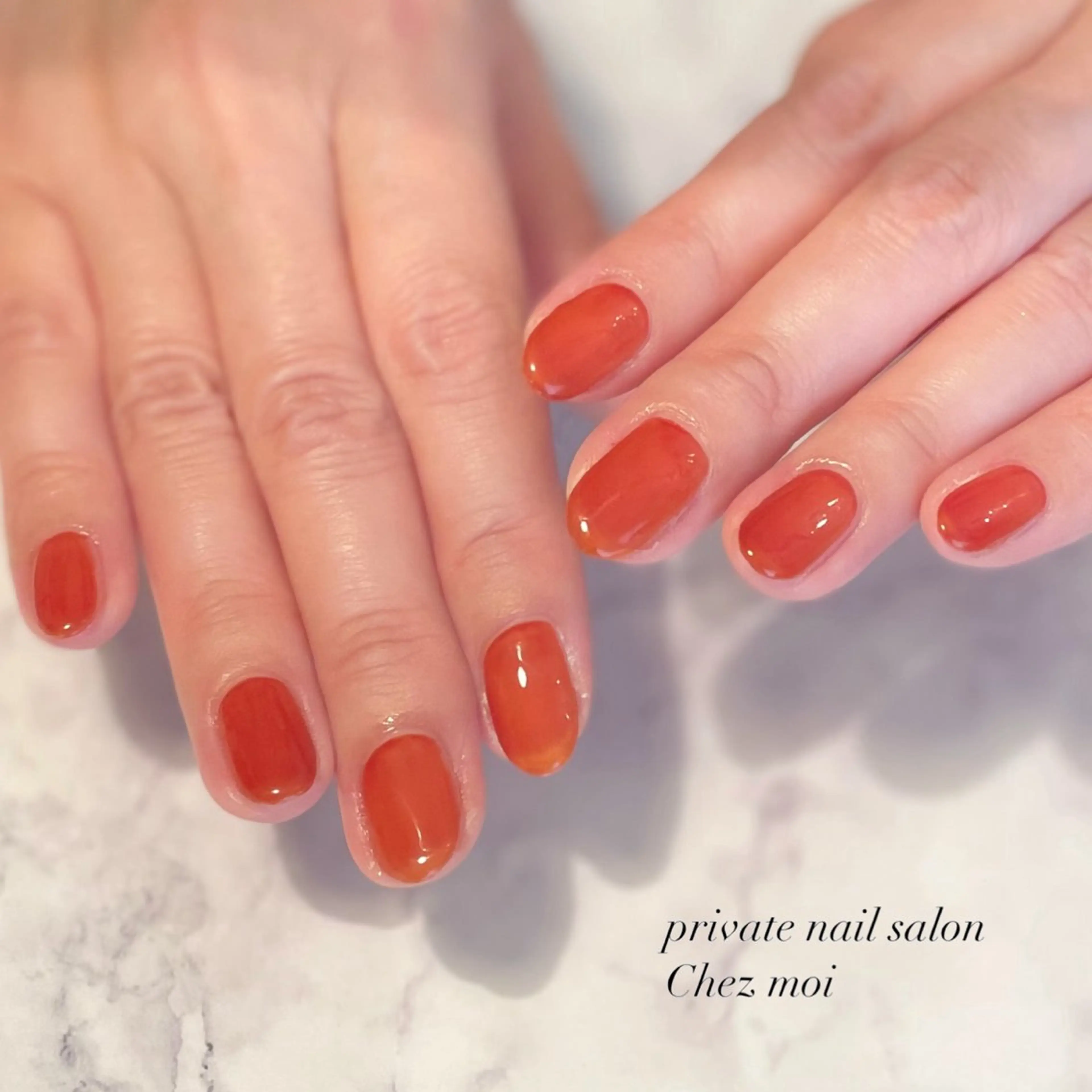 ネイル ワンカラーネイル KOMINE TOMOKOのネイルデザイン