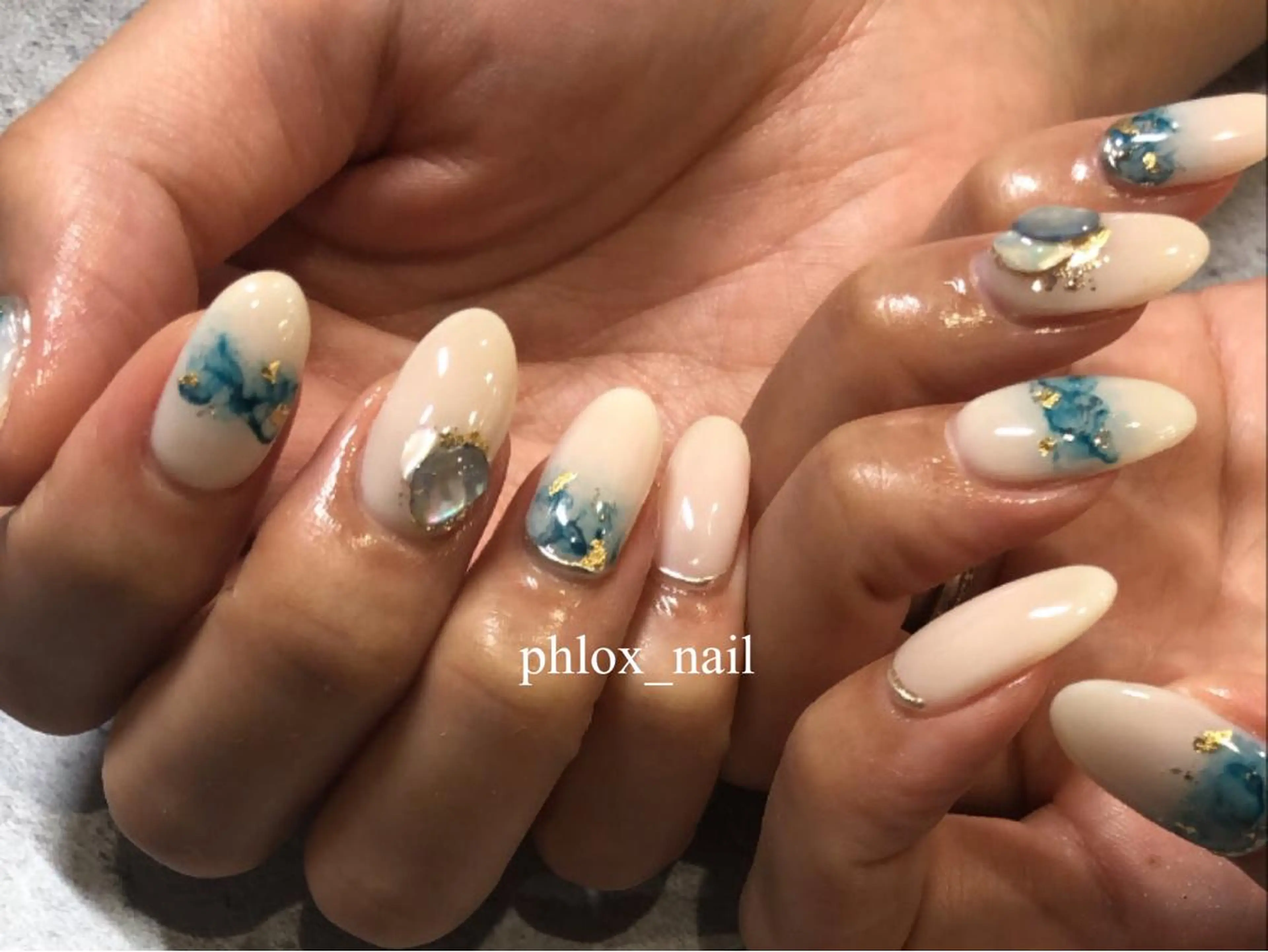 ネイル s/w ＿shokoのネイルデザイン