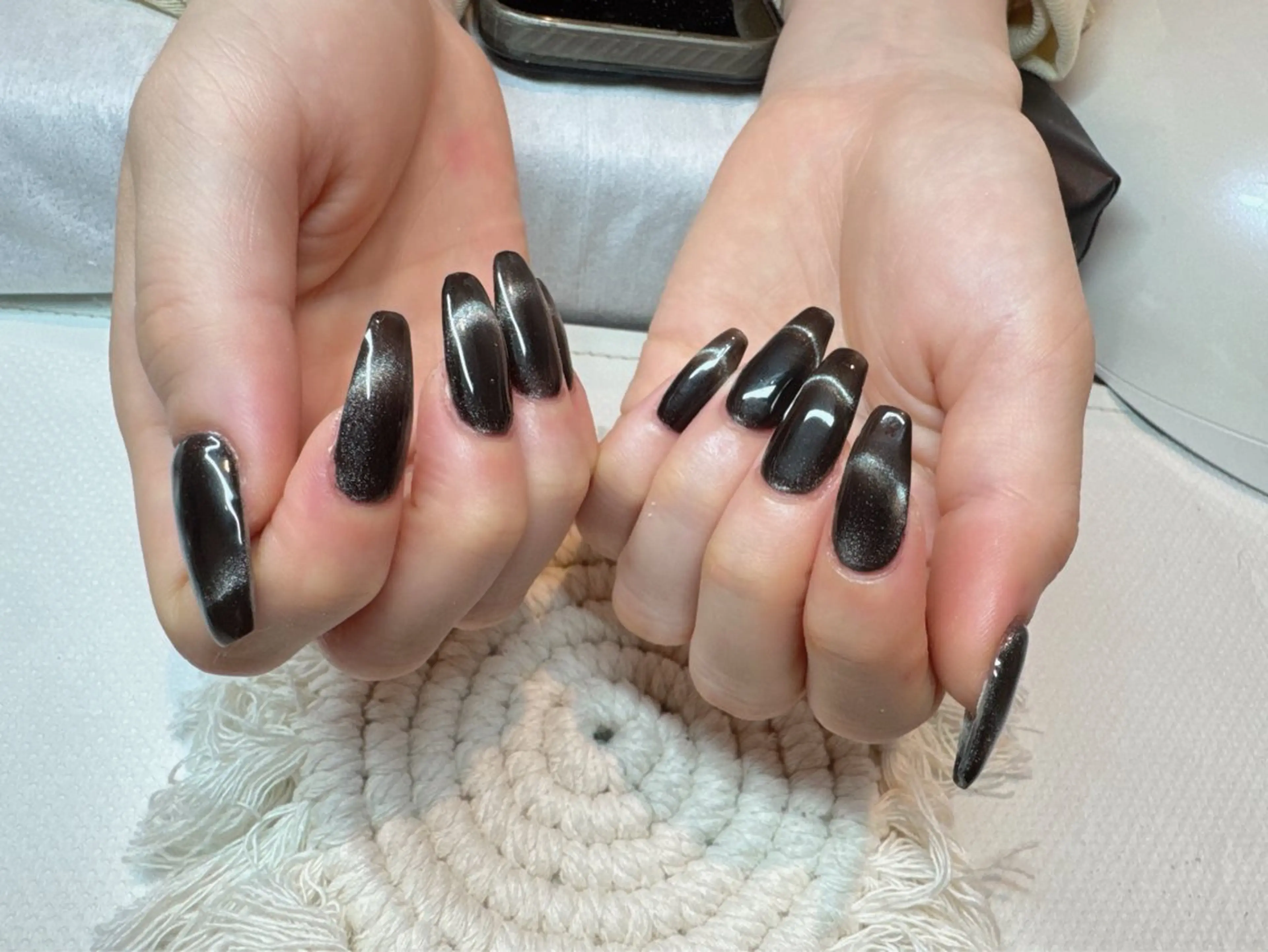 ワンカラーorマグネットネイル➕長さ出し10本8000の写真