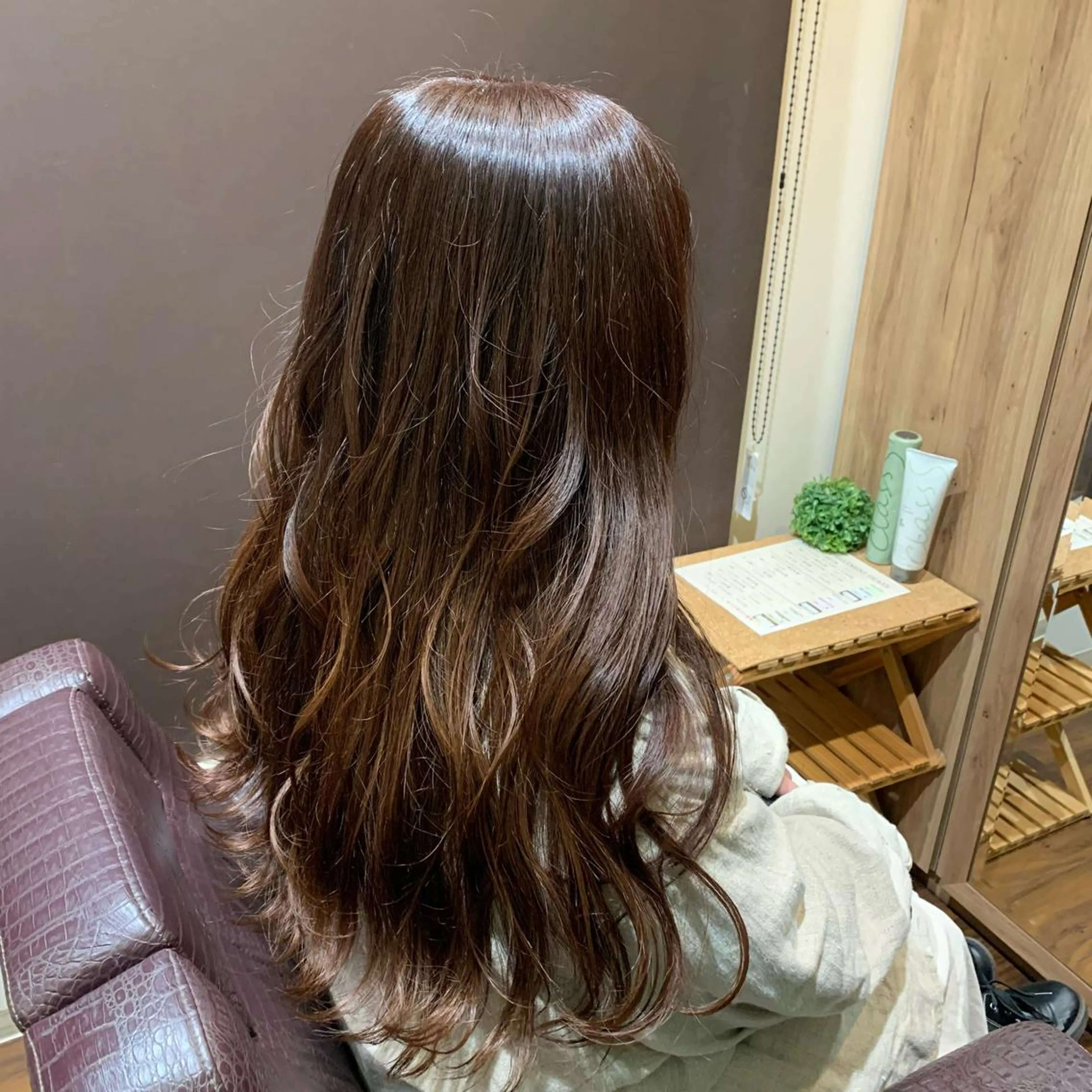 ロング カラー パーマ ヘアアレンジ ネイル マツエク・マツパ SOUPLE 土谷優乃のヘアスタイル