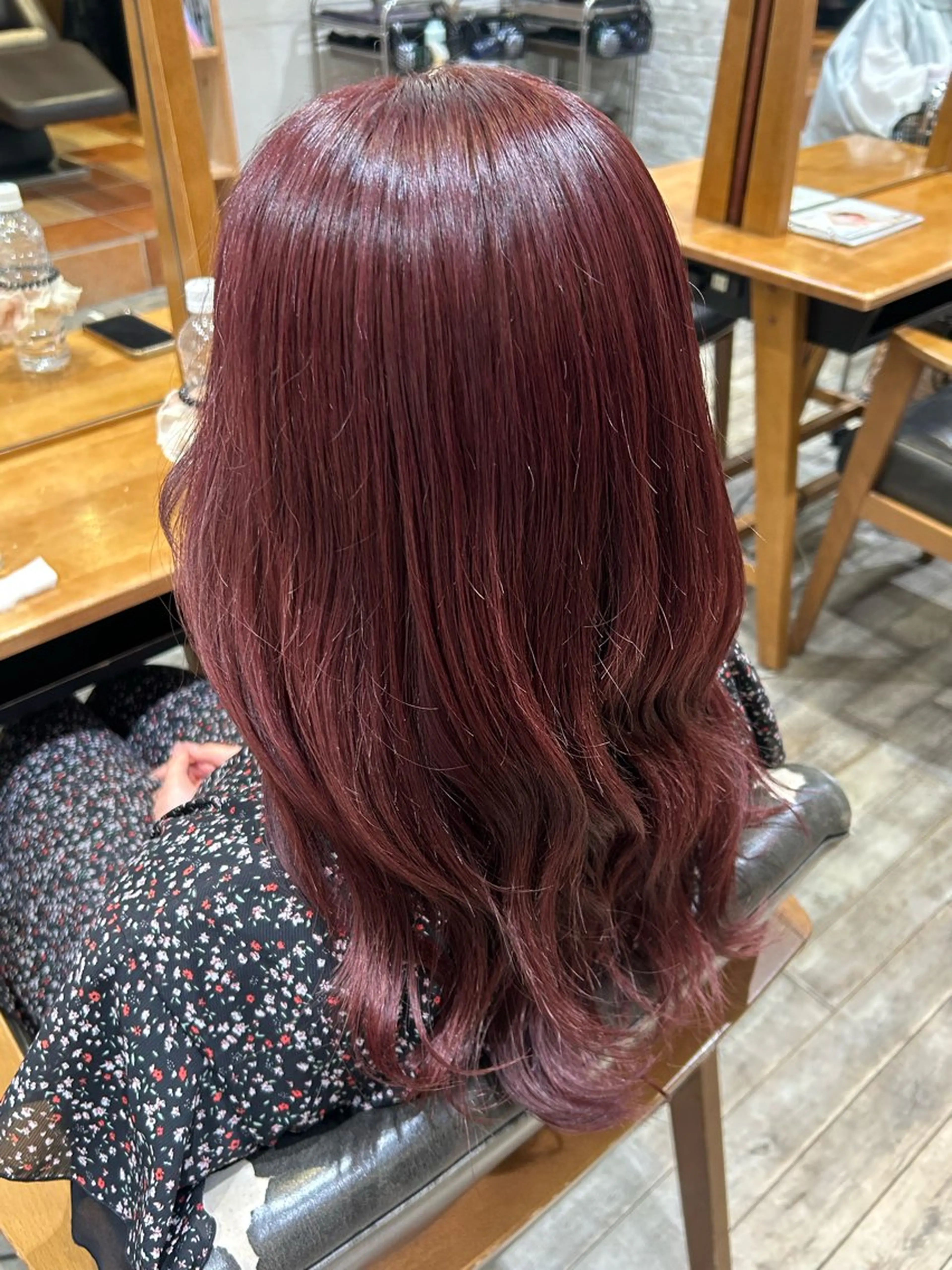 セミロング ここな Un amiのヘアスタイル