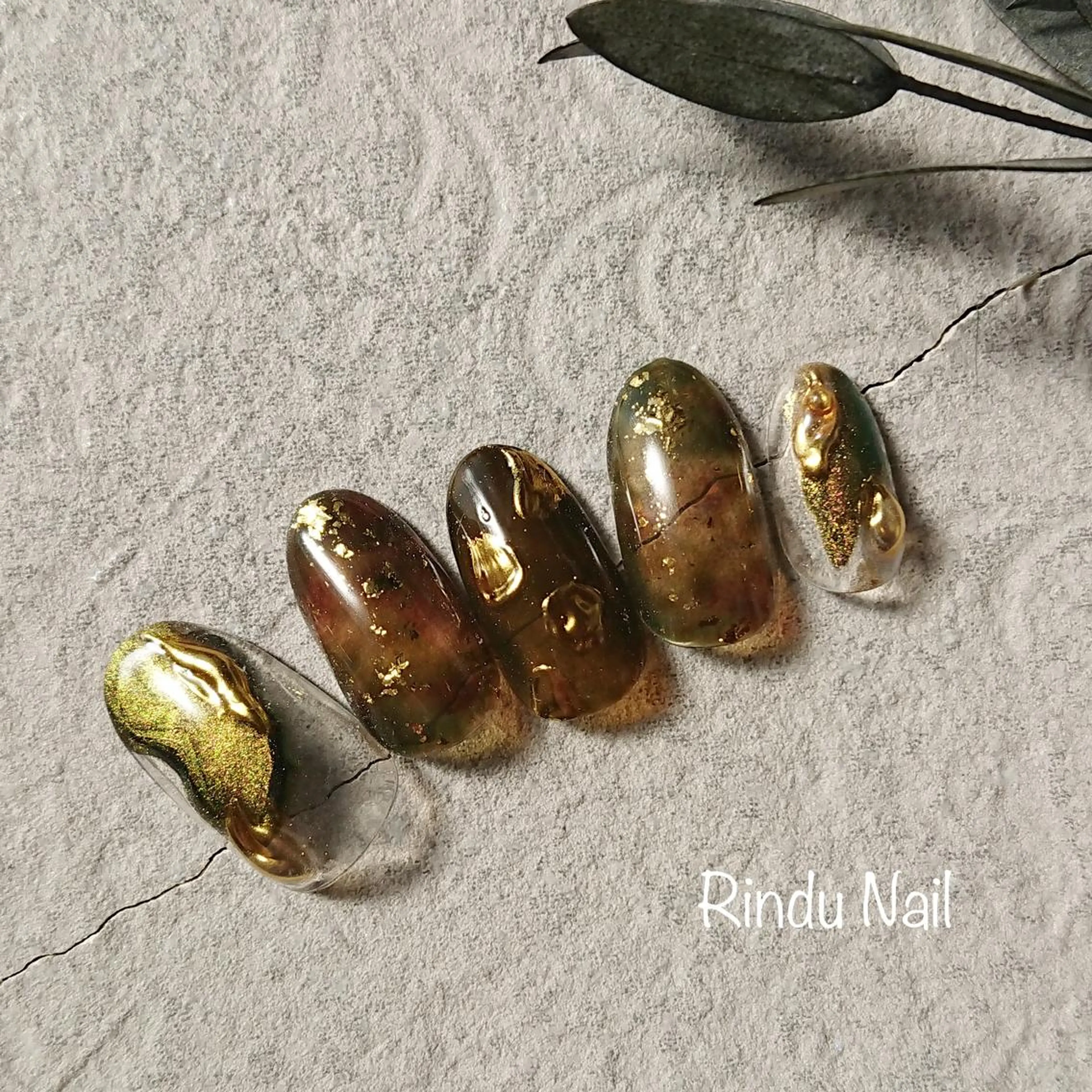 ネイル ニュアンスネイル Rindu Nail 名駅miniのネイルデザイン