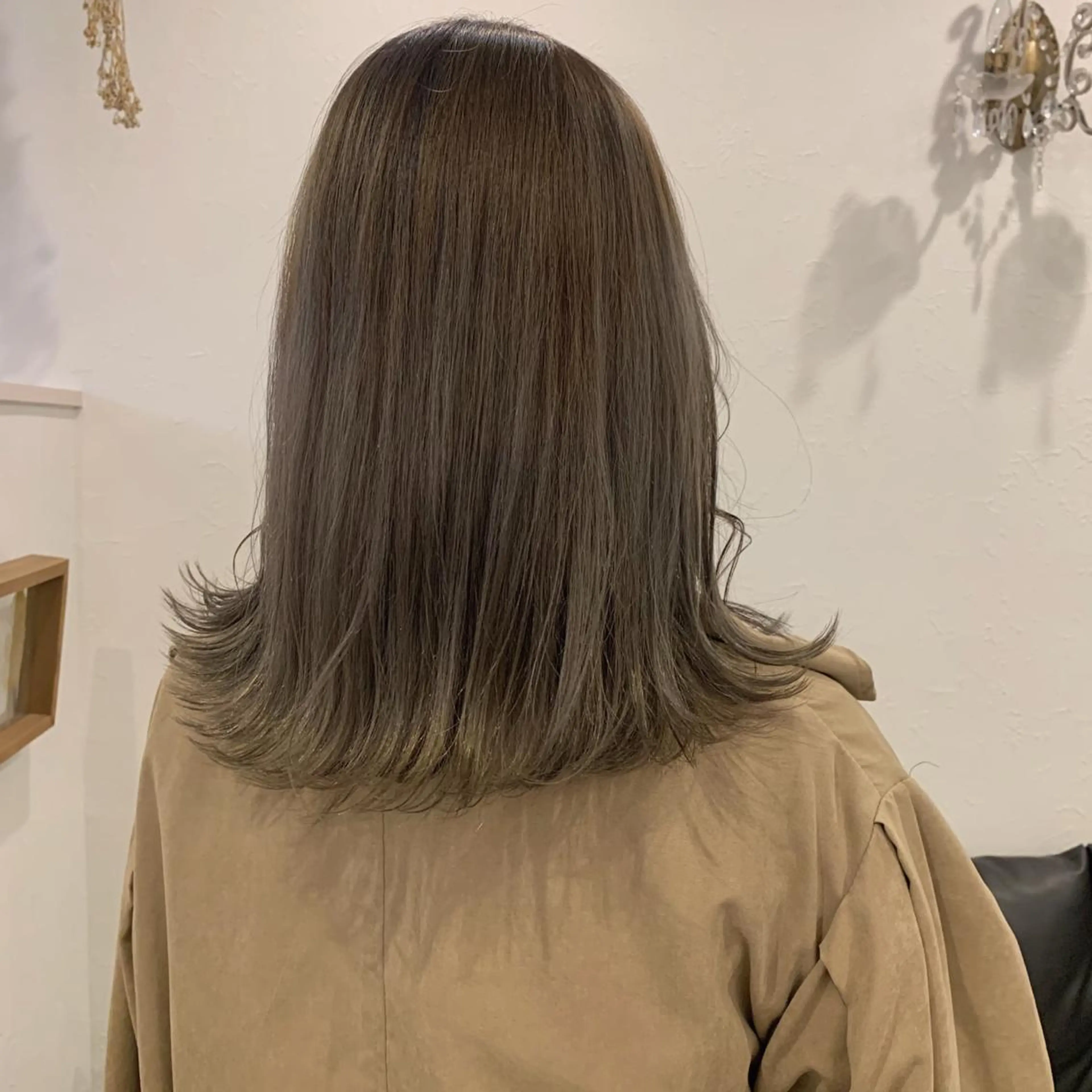 ミディアム カラー ベージュカラー ヘアカラー m ā l o.🌷 サカモトマイコのヘアスタイル