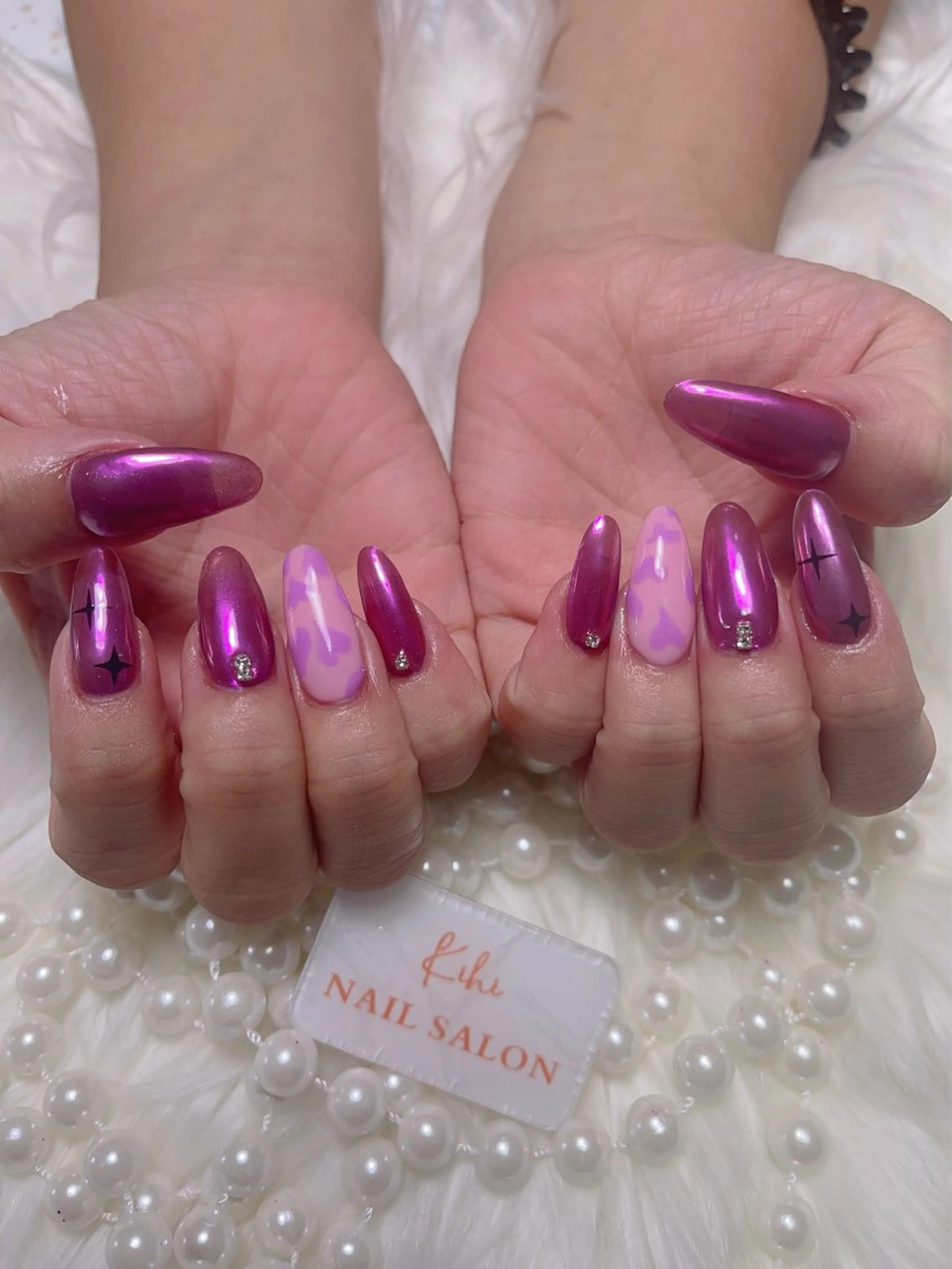 ネイル ハンドネイル ハンドケア さくら💮💮 【オフ無料】のネイルデザイン