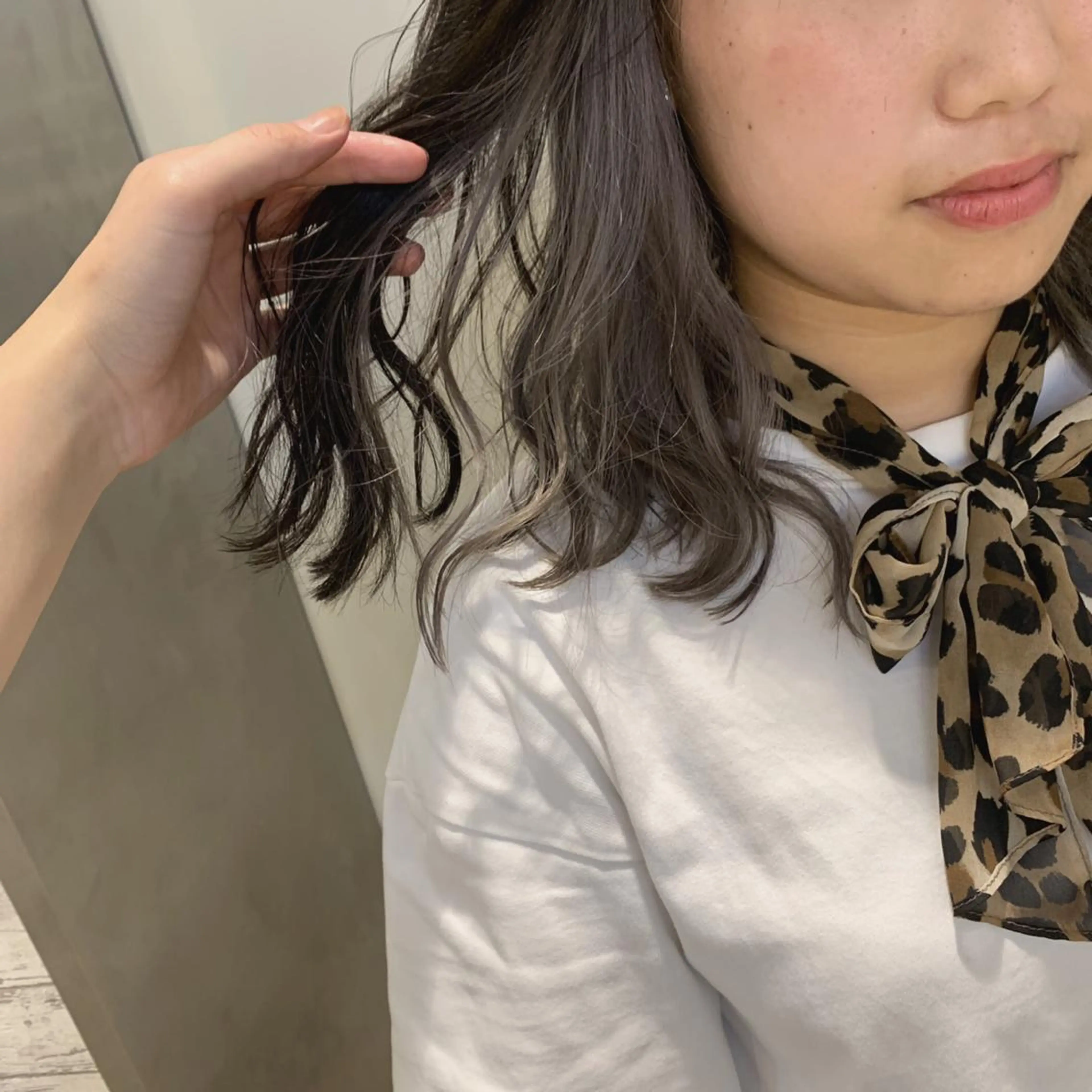 カラー ラベンダーカラー GOTODAYシェアサロン所属・天野 利咲のヘアスタイル