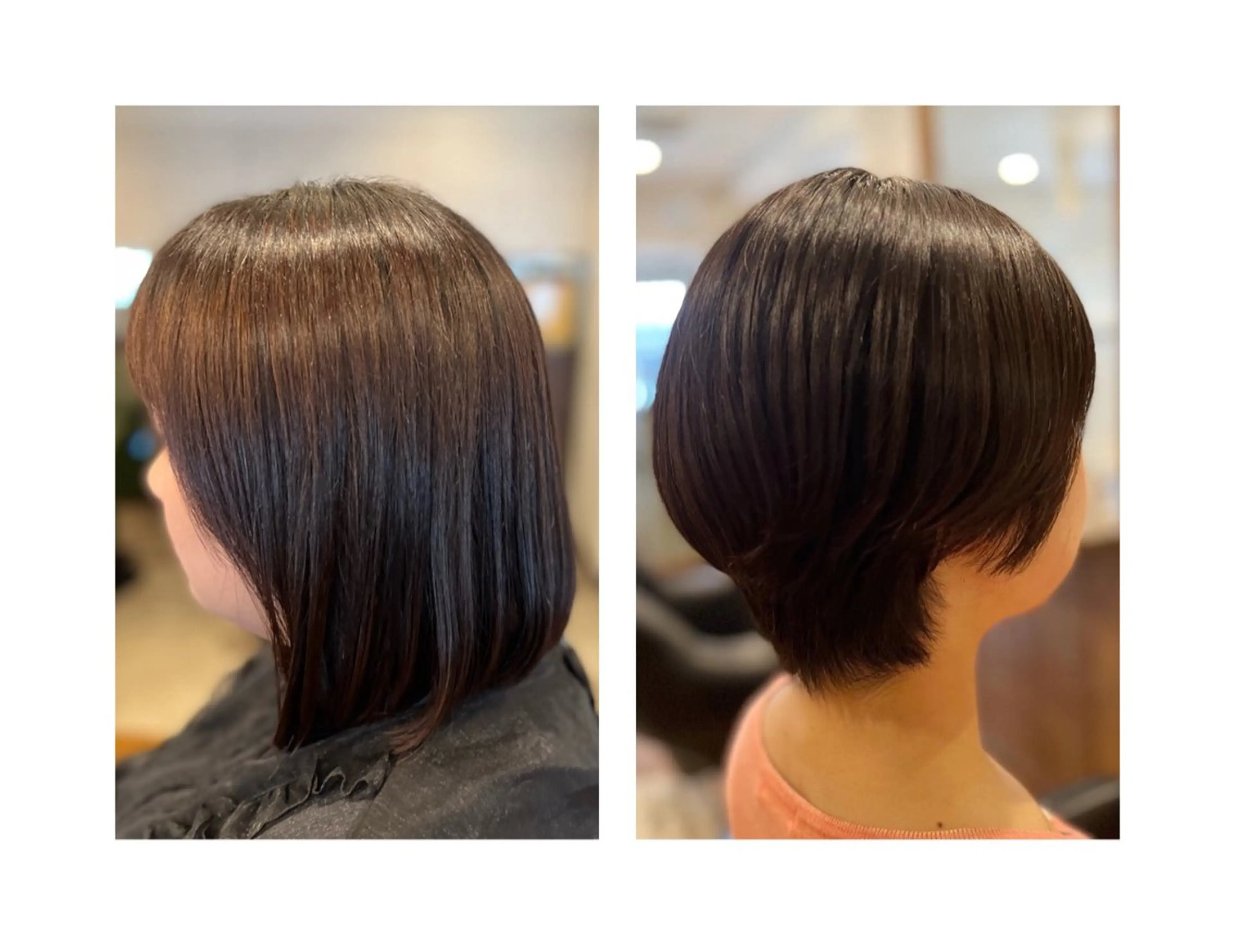 ミディアム 馬場 麻奈美のヘアスタイル