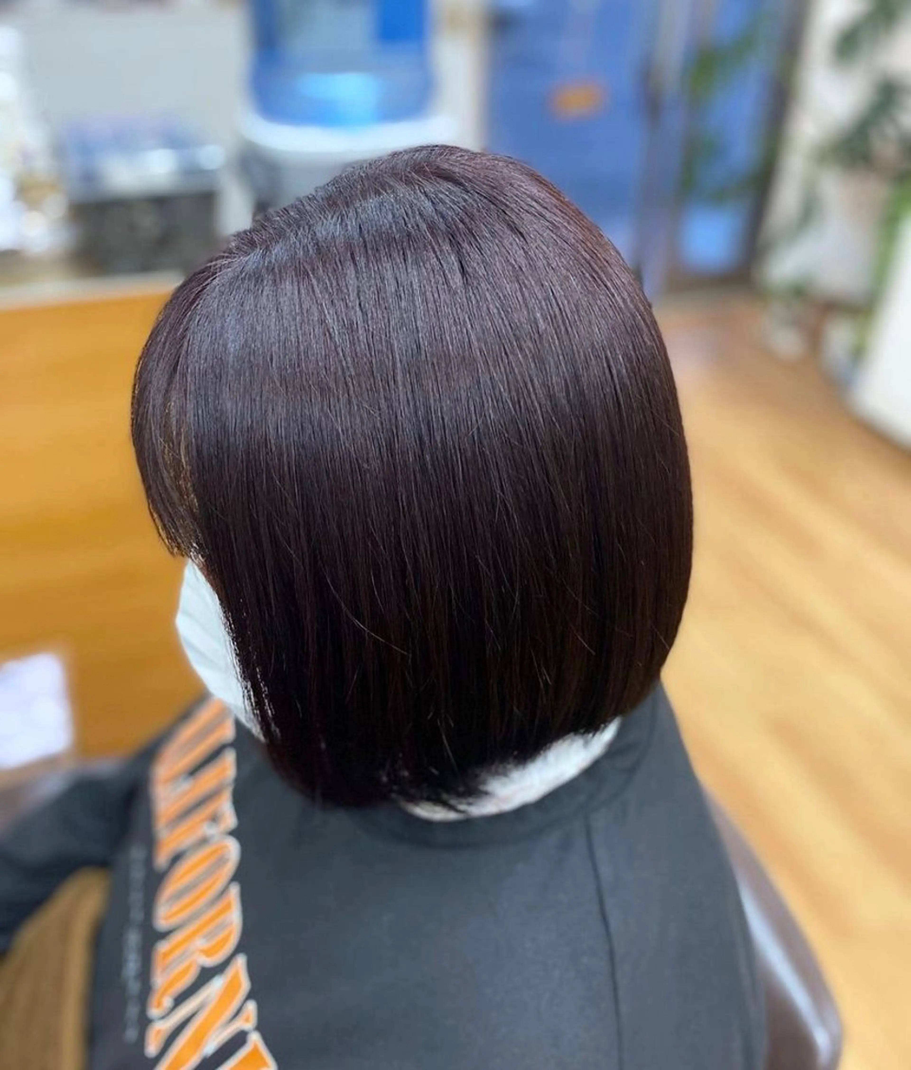 ショート ピンクブラウン レッドブラウン hair design chouette所属・品川 苑花のヘアスタイル