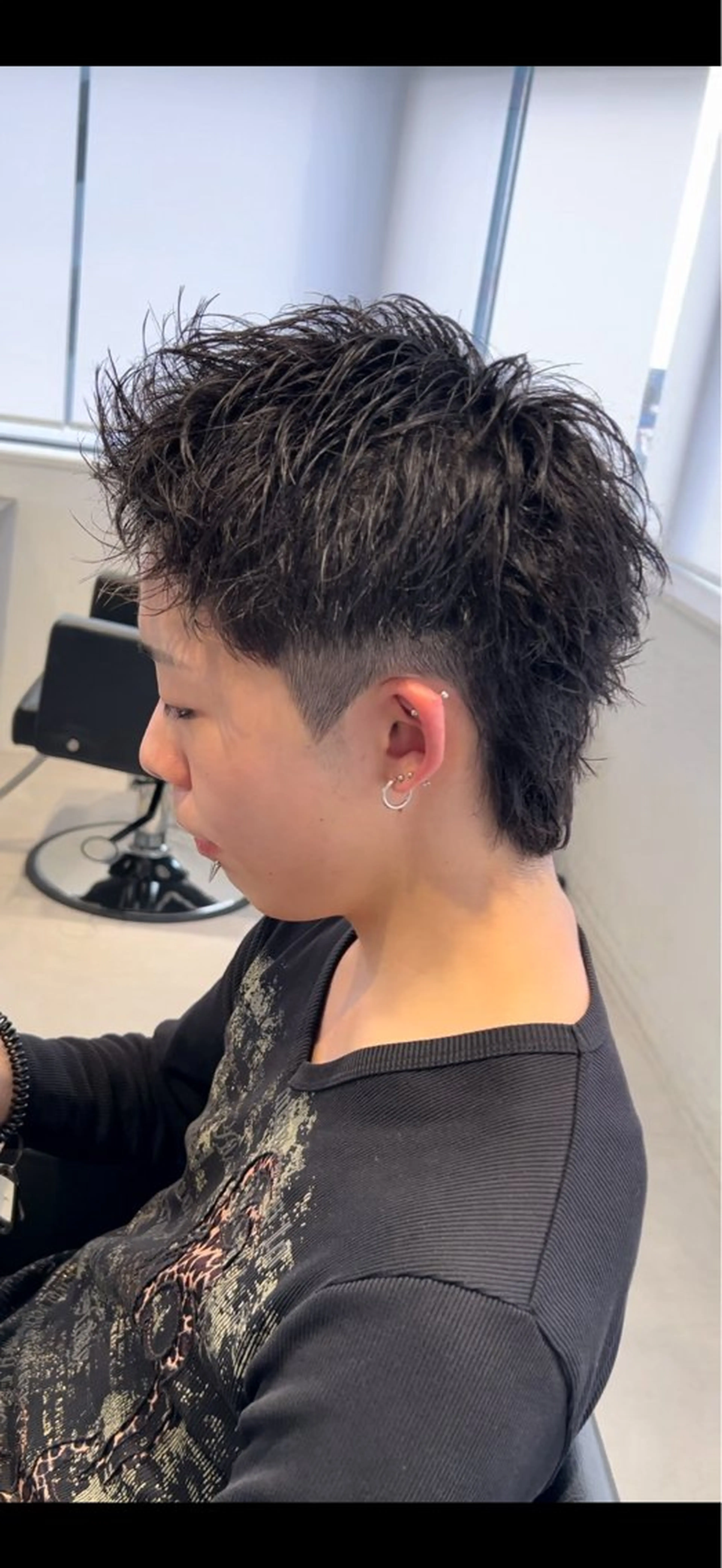 ショート パーマ メンズ スパイキーショート ショートヘア メンズ/佐藤 恒輝のヘアスタイル