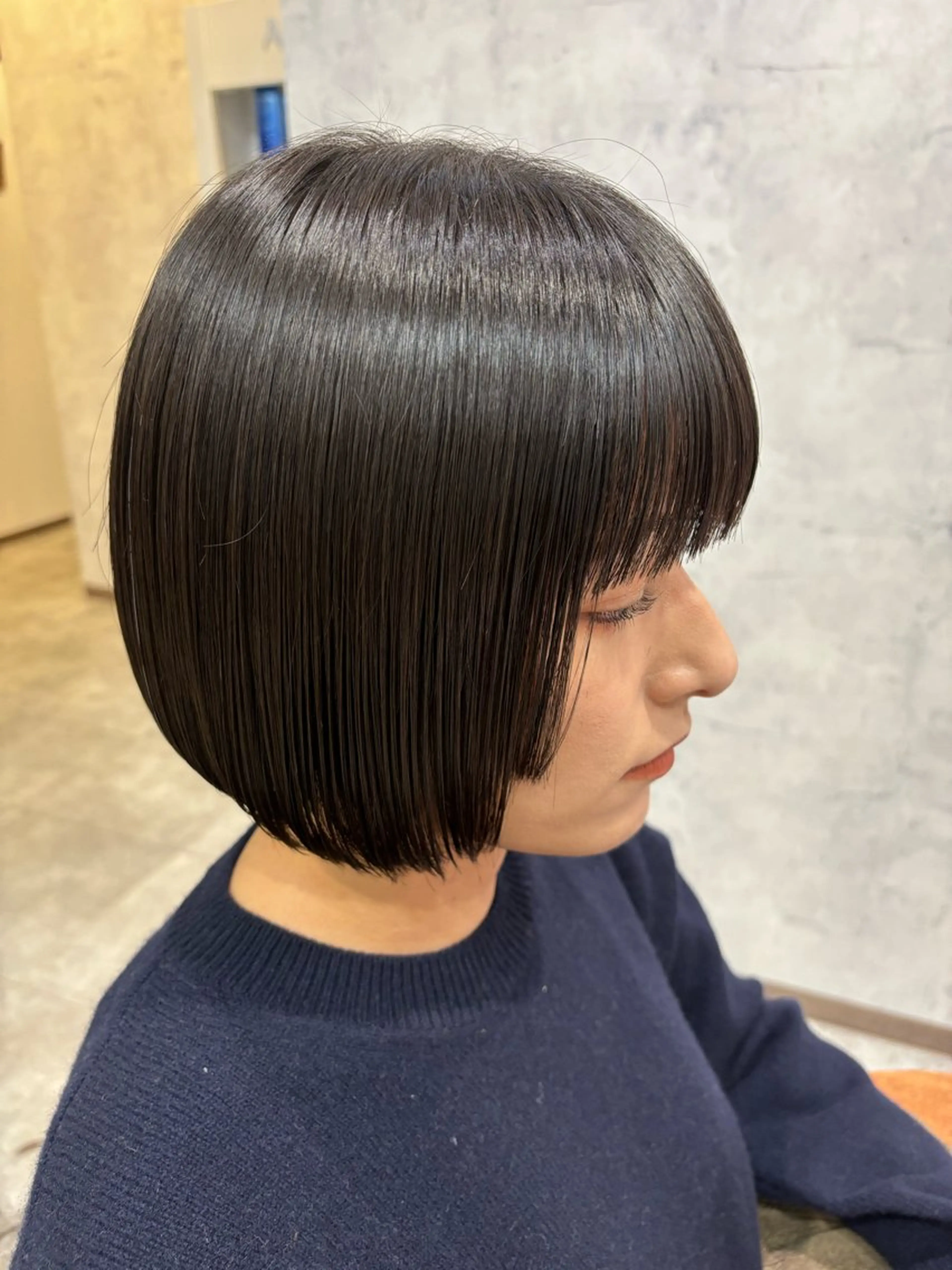 ショート サイドバング ワイドバング lico hair&relaxation所属・lico 栁 詩音のマツエク・マツパデザイン