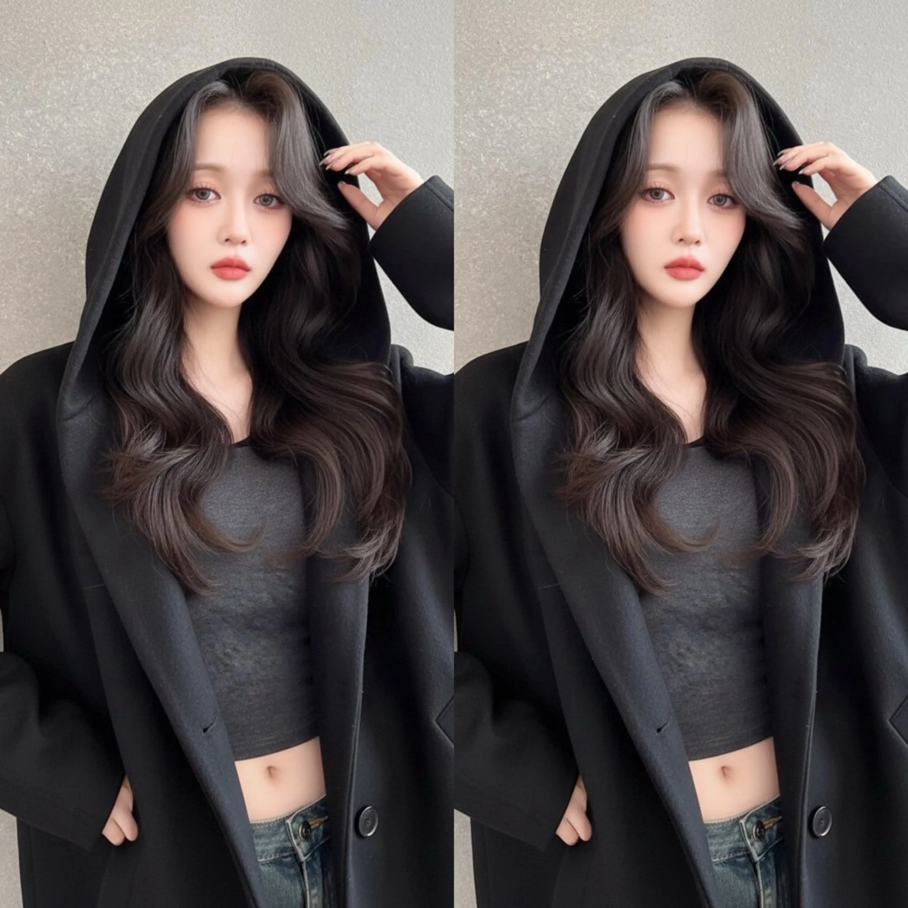 ロング カラー カット ヘアカラー トリートメント 韓国ヘア/髪質改善 TAKAHIROのヘアスタイル