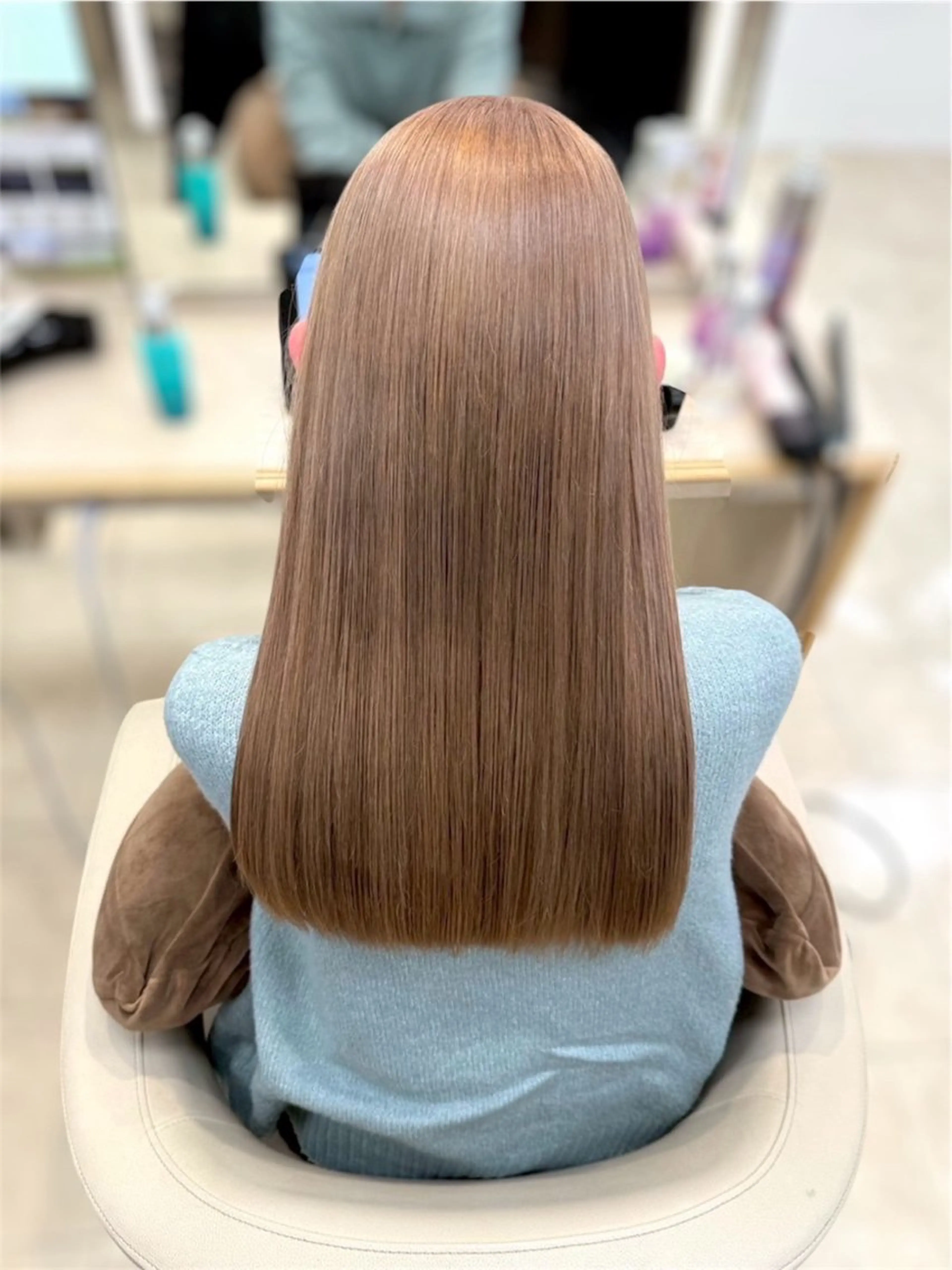 【注目ハイトーン✨️】ブリーチ＆カラー🎀💕の写真