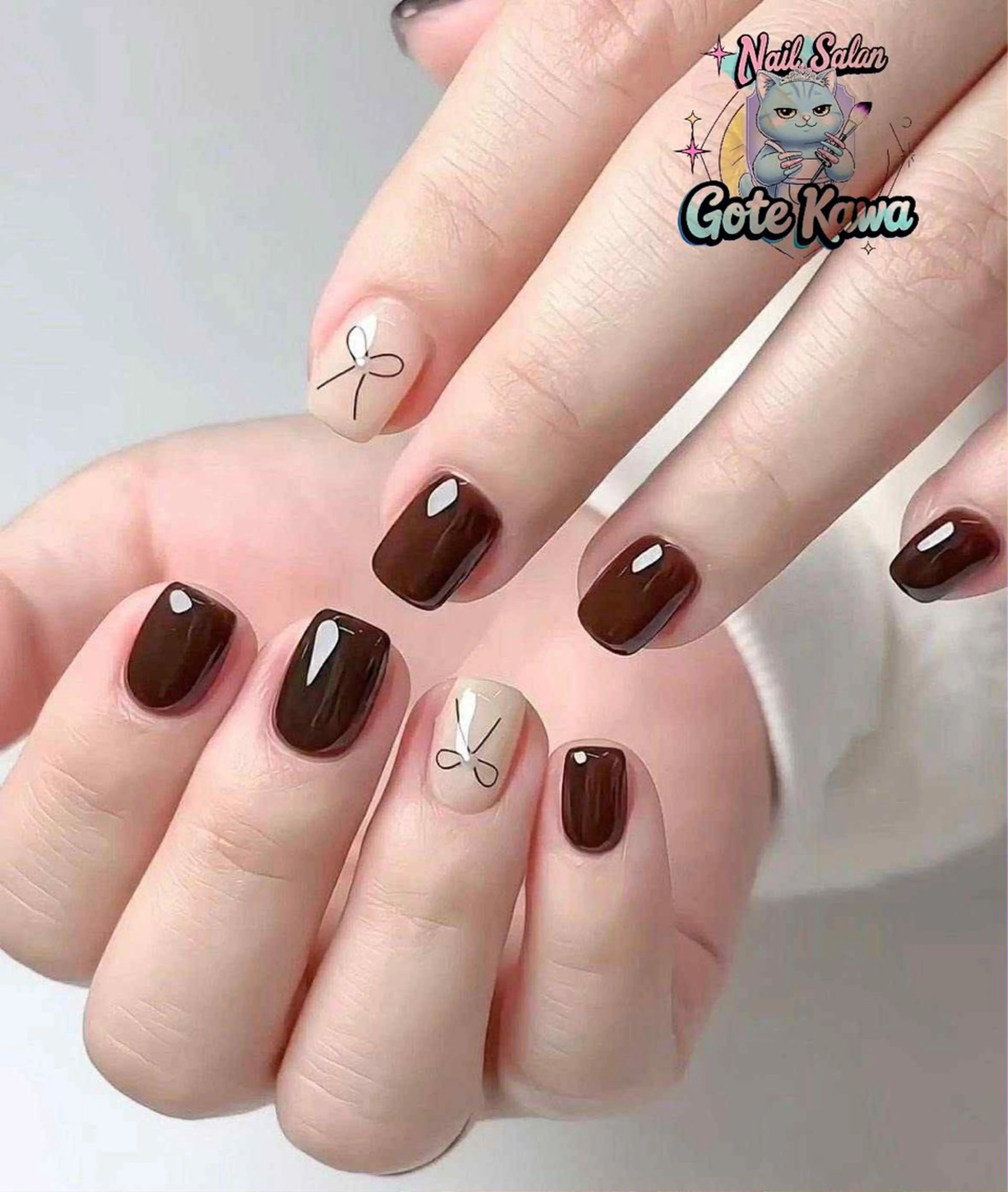 【自爪】ワンカラー★艶仕上げ＊5,500→4,500＊1000色から選んでOKの写真