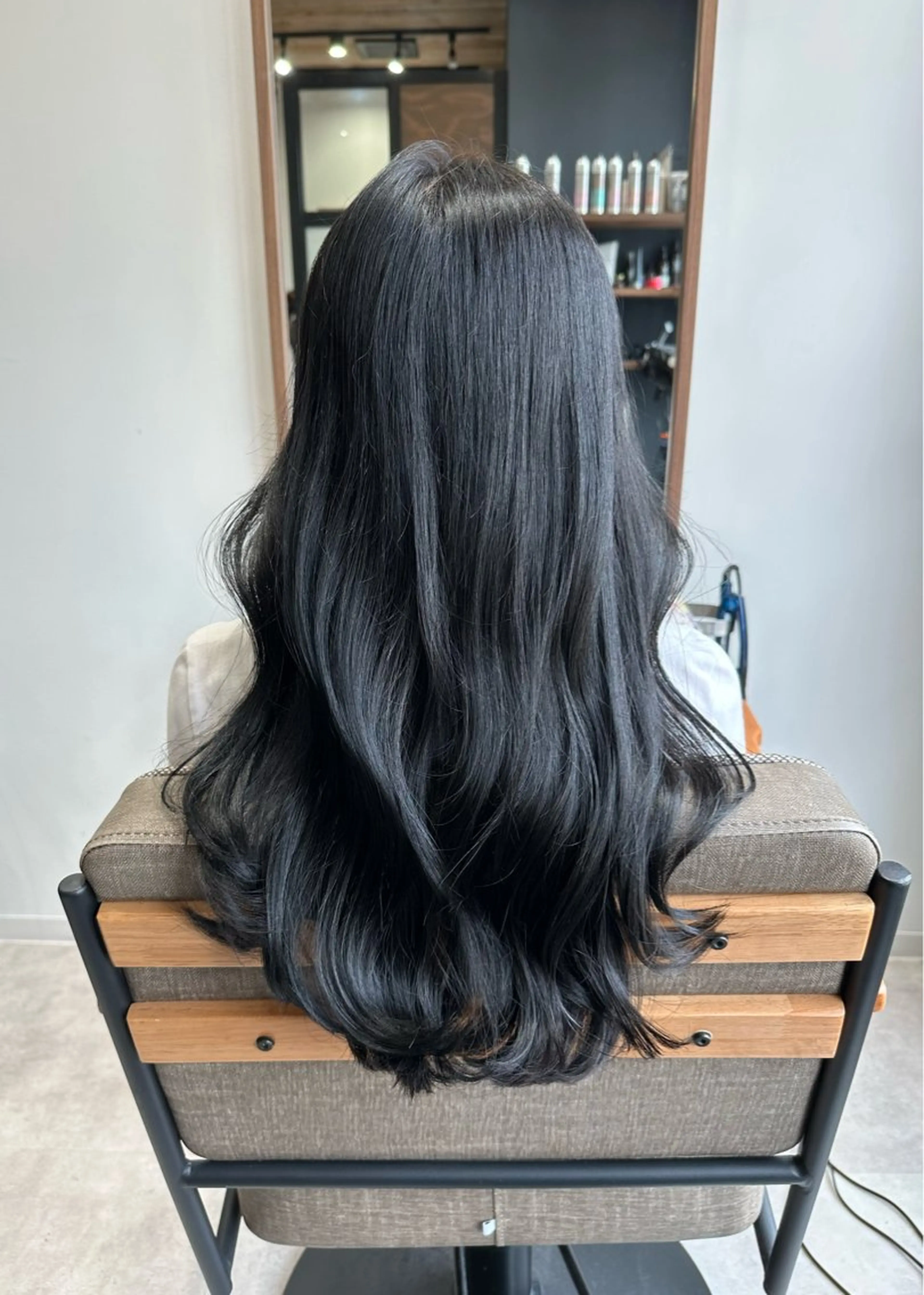 ロング 韓国風ヘア カット ヘアカラー トリートメント ヘアセット 牧内 拓のヘアスタイル