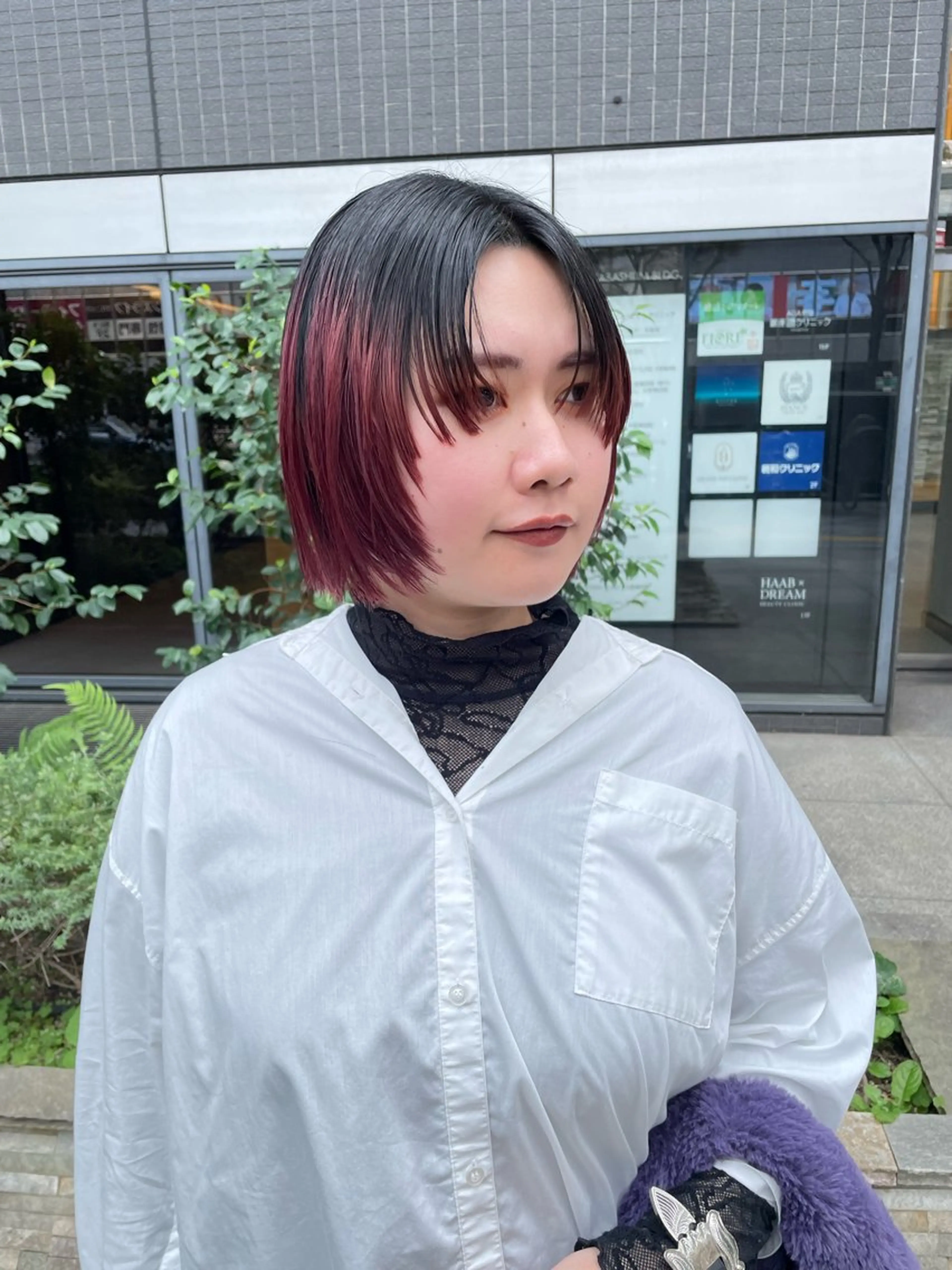 ミディアム カラー パーマ ヘアアレンジ メンズ カット ヘアカラー トリートメント tatsumi/ボブ ウルフ/レイヤーのヘアスタイル