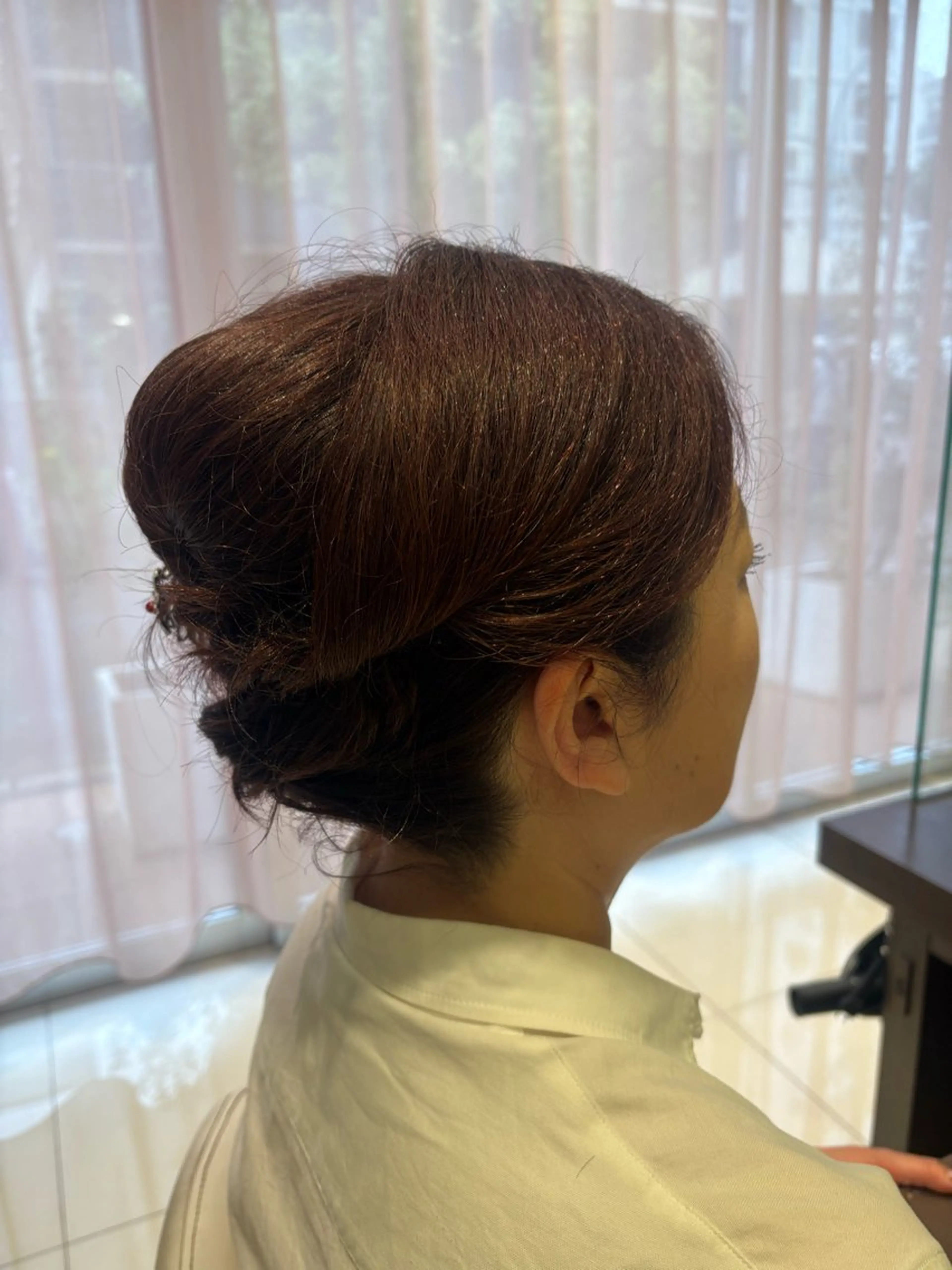 ミディアム ボブ ヘアセット EARTH大曽根💛 田中りほのヘアスタイル