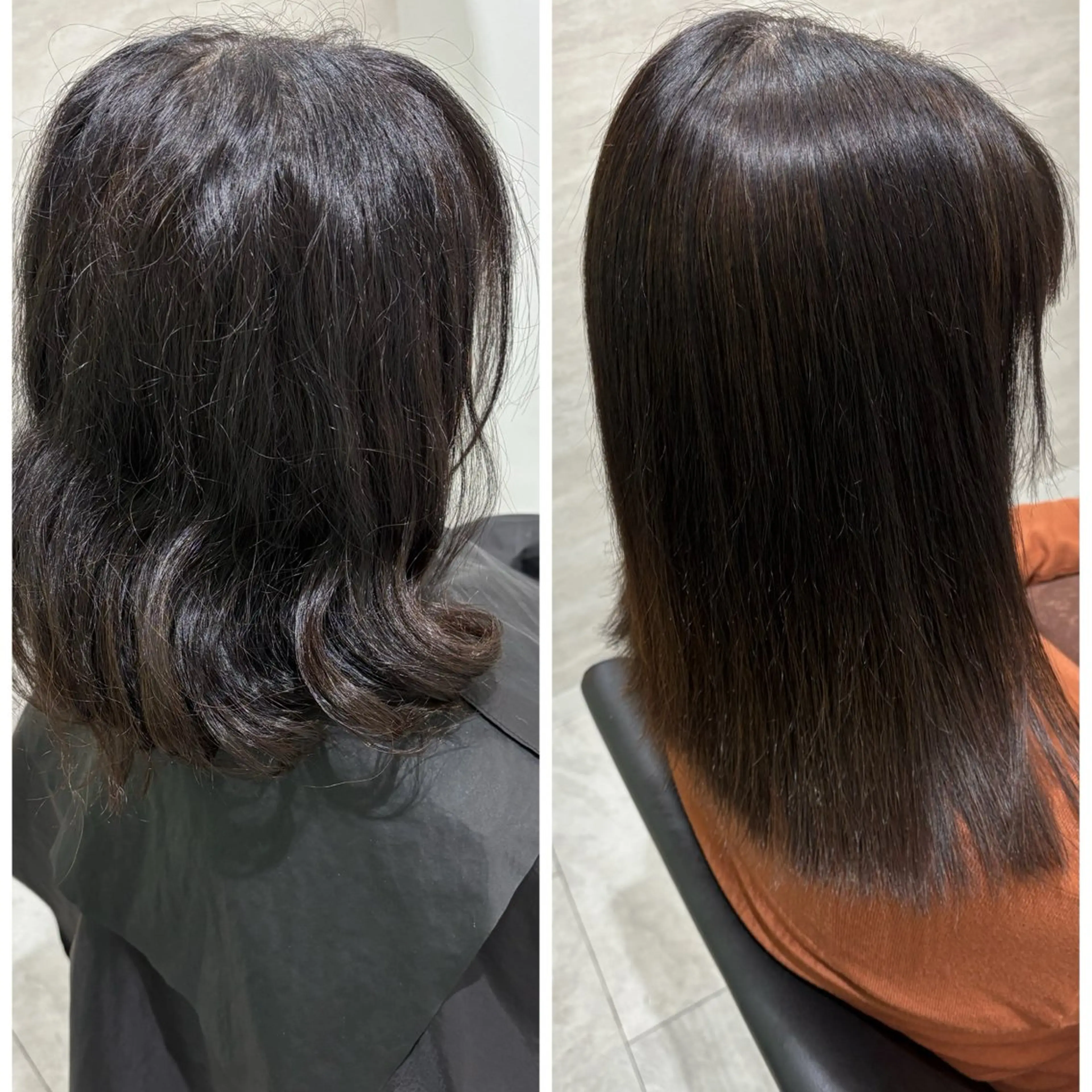 【ブリーチ毛不可】似合わせカット+美髪縮毛矯正+ナノバブルの写真