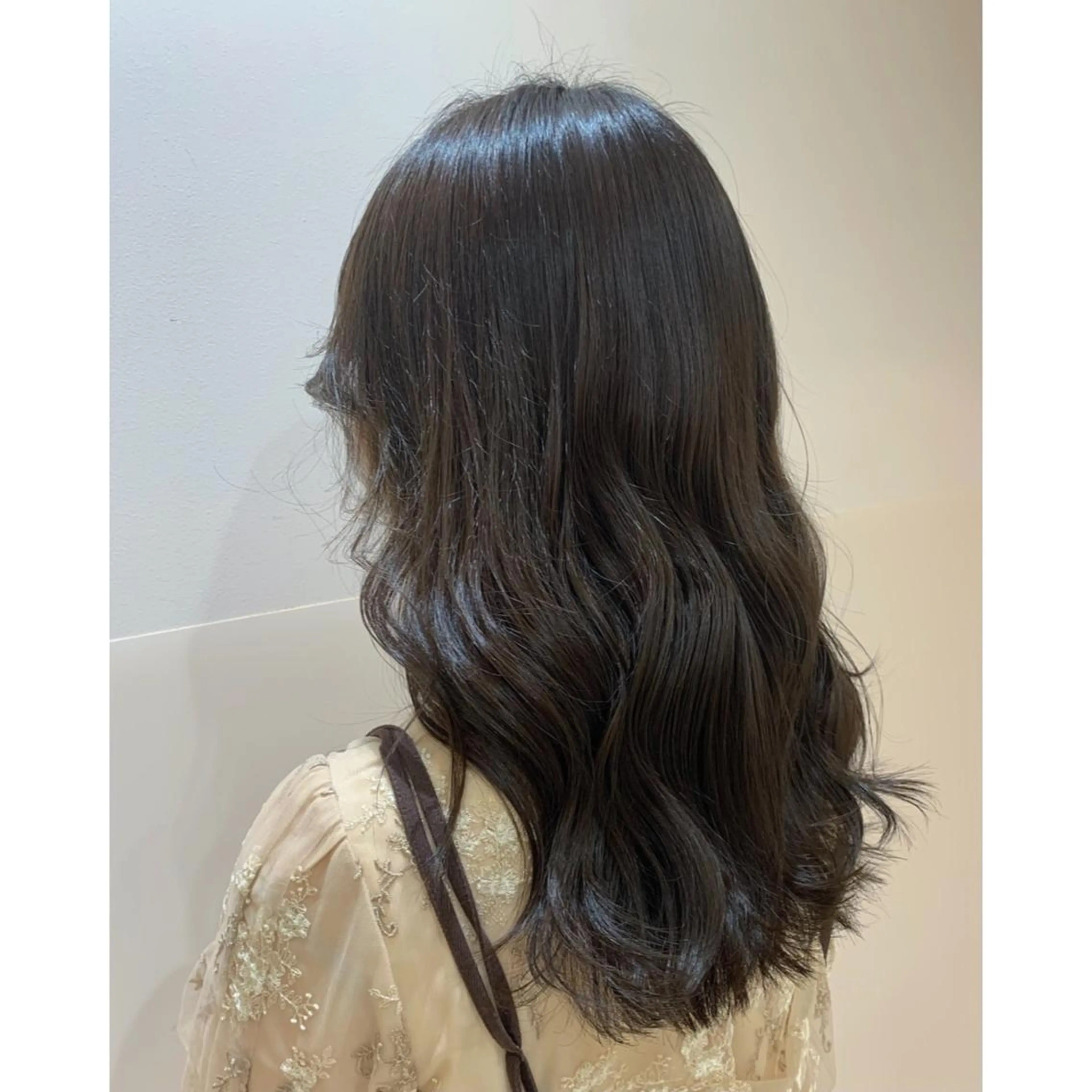 セミロング カラー 韓国ヘア 🎀中川綾乃🎀のヘアスタイル