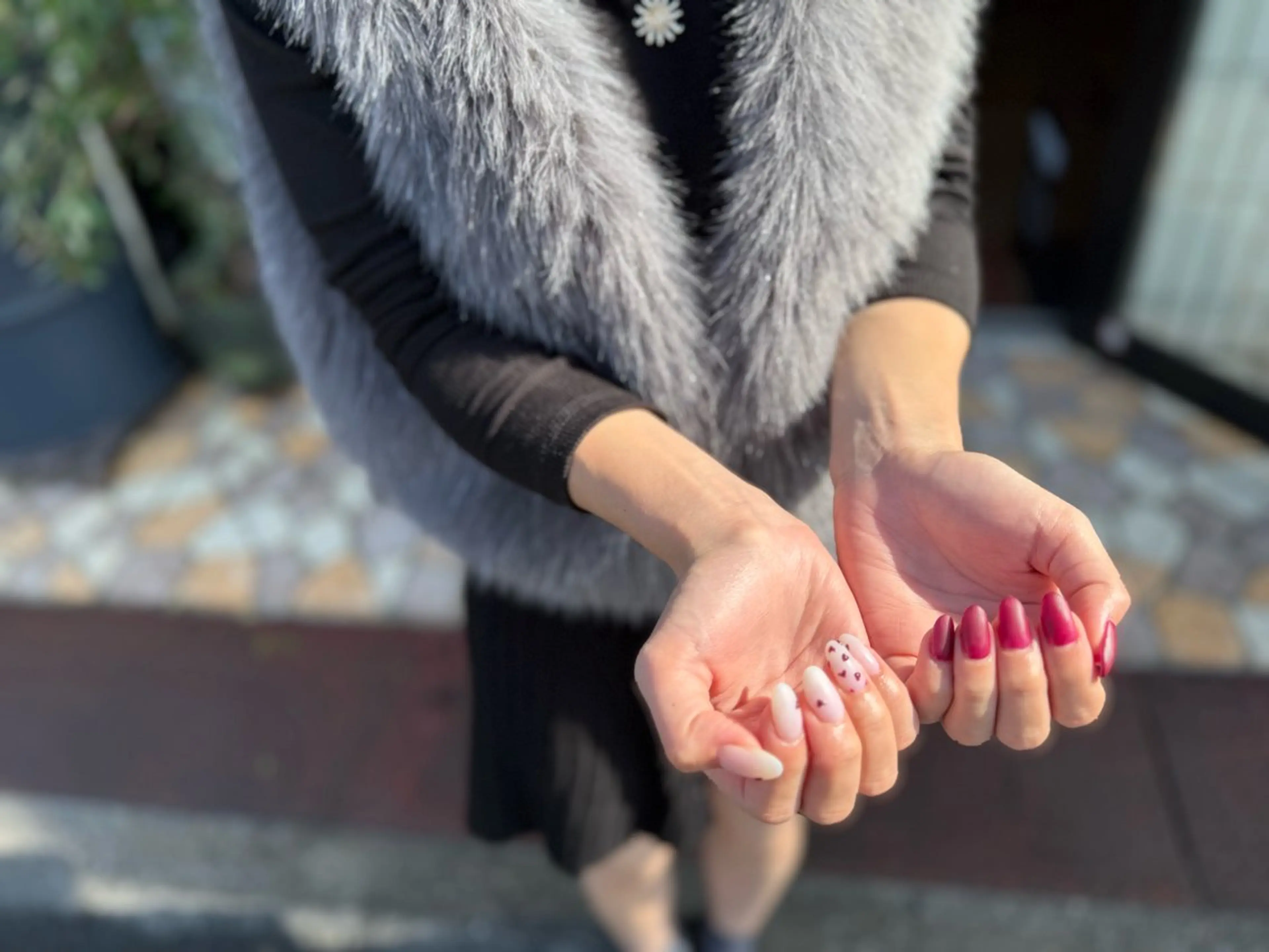 ネイル ハート Ameria➕ Amiのネイルデザイン