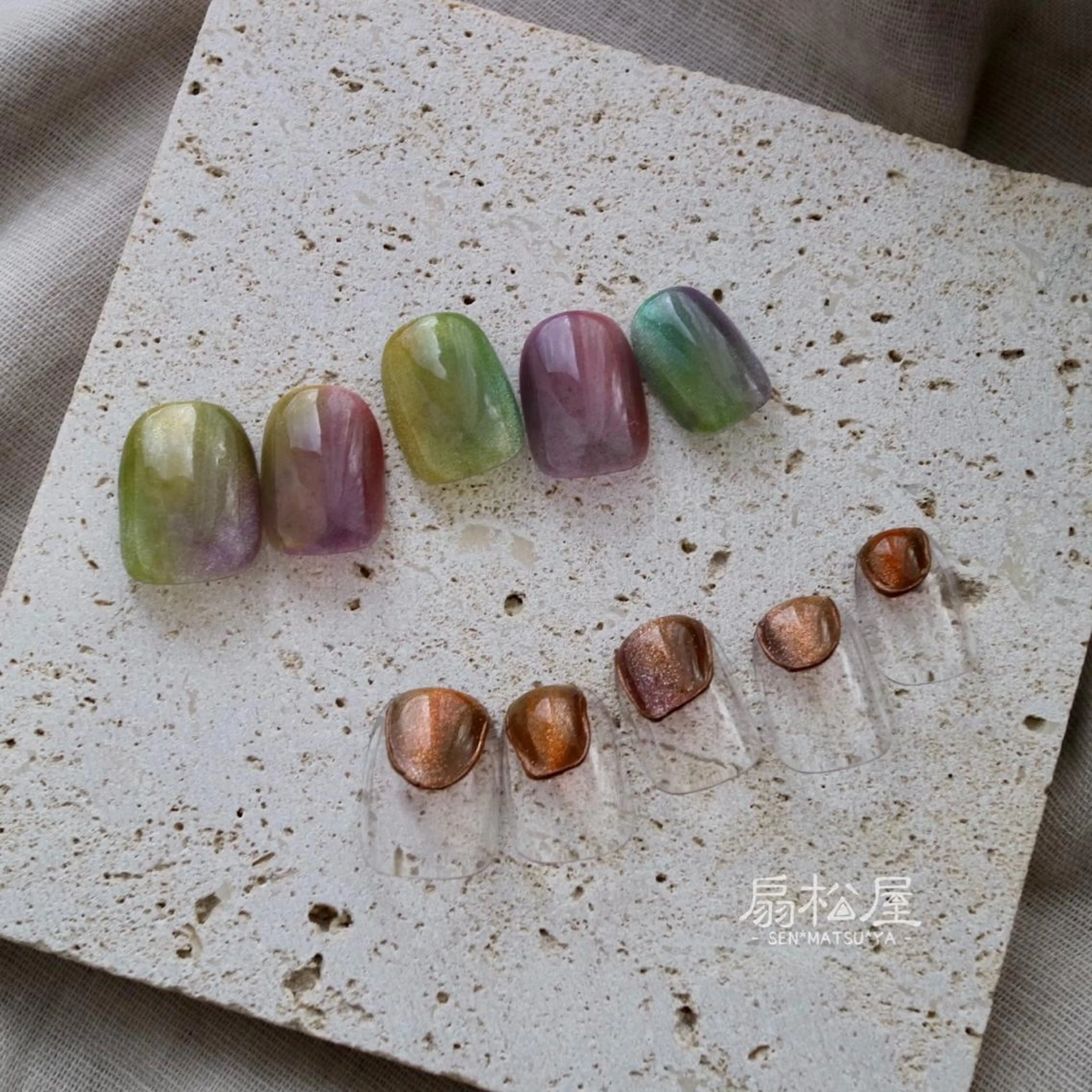 ネイル 扇松屋 marie.nのネイルデザイン