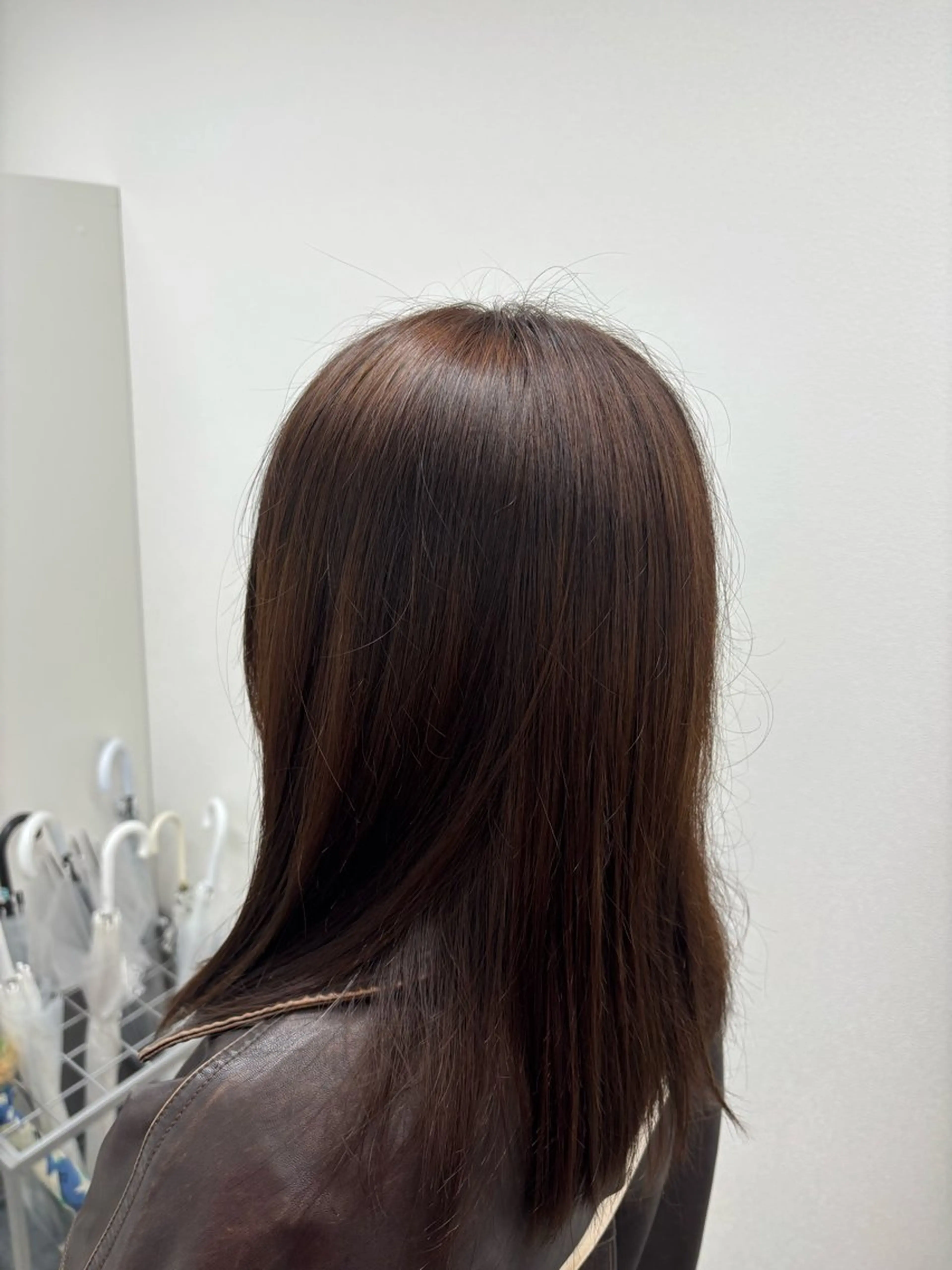 ミディアム カラー ヘアカラー トレンドカラー🎀 miku🪞🩰のヘアスタイル