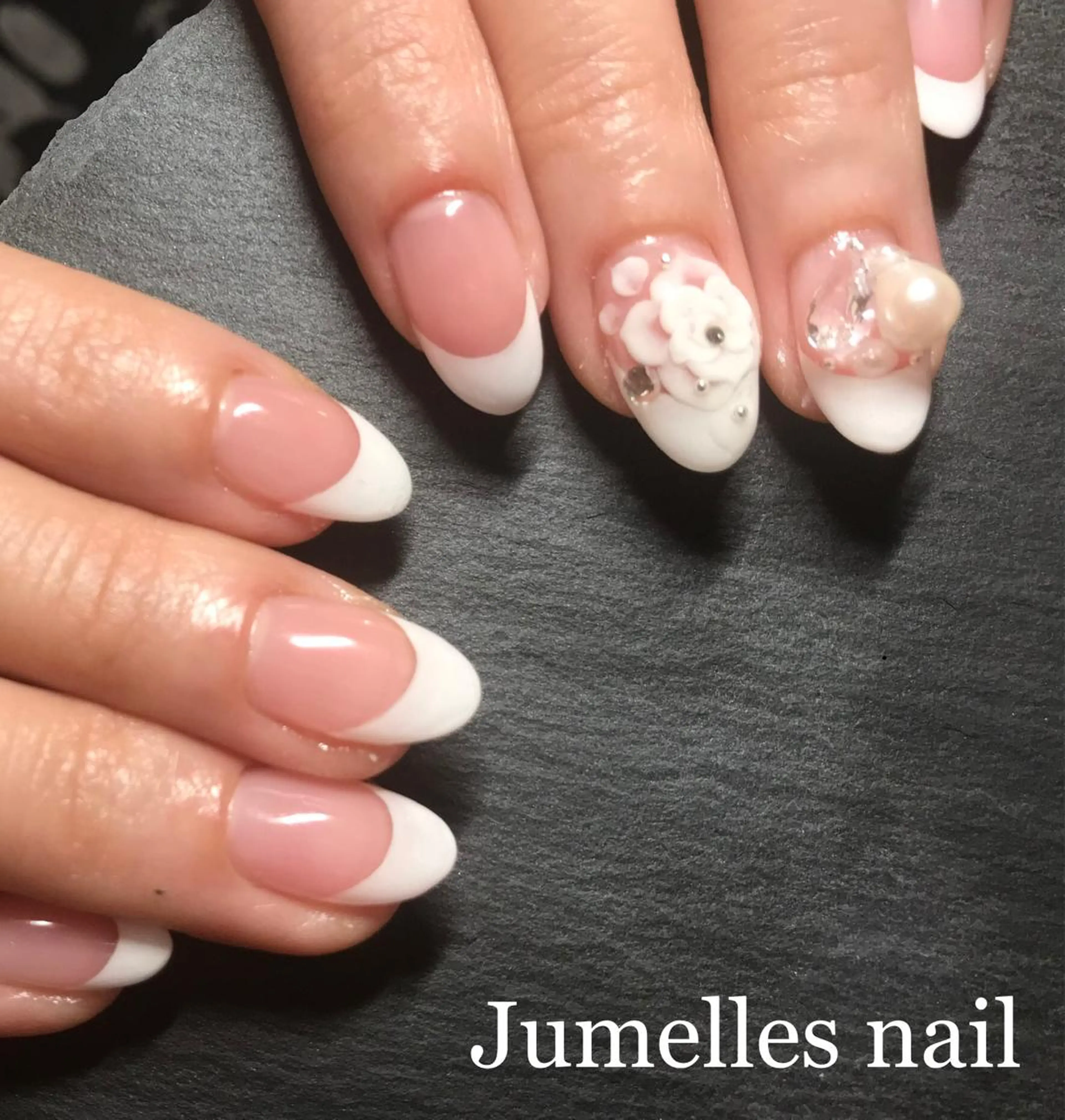 🕊ブライダルネイル🕊 当店オフ込み9680円　　　他店オフ込み¥9900の写真