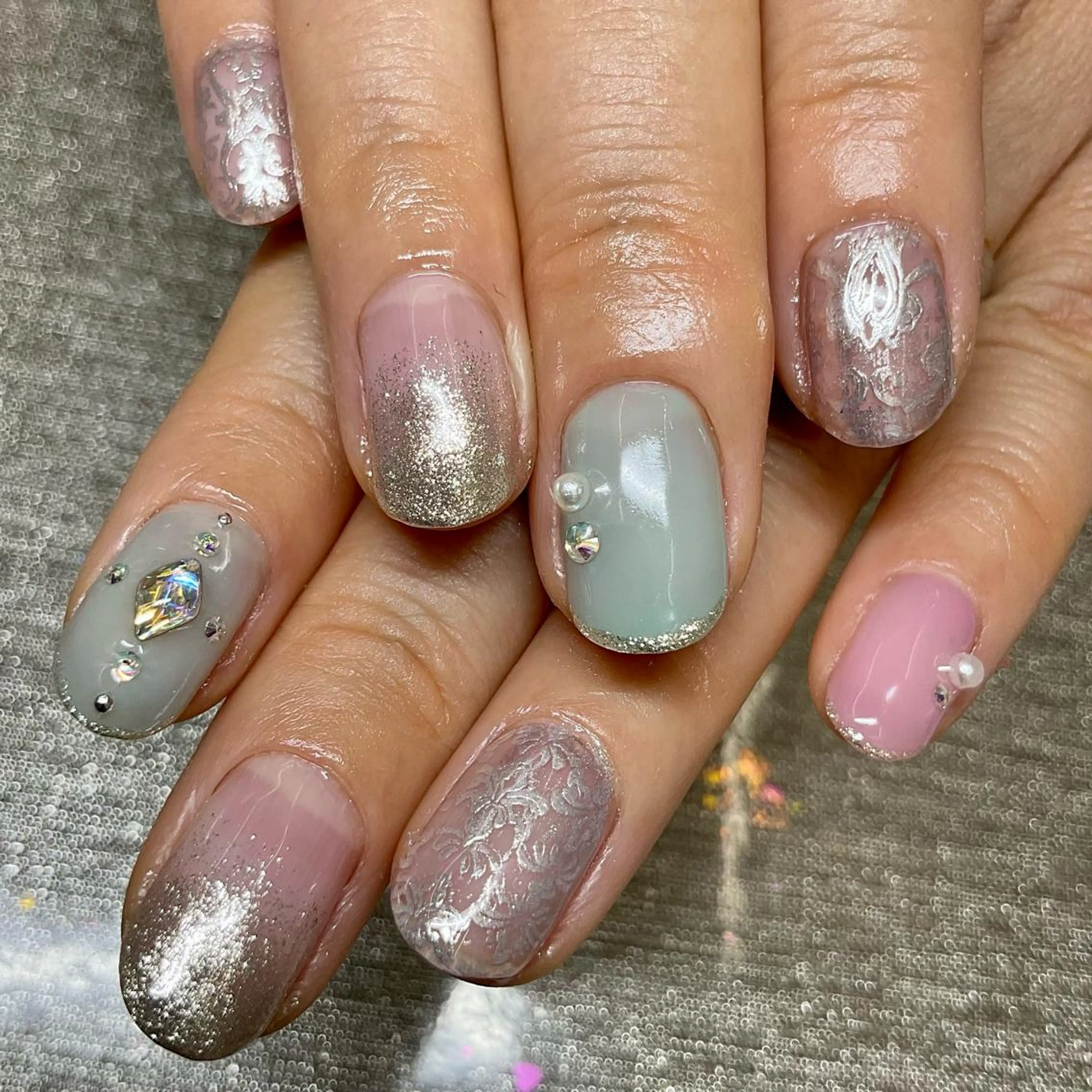 ネイル nail Eclat所属・志賀野 美喜のネイルデザイン