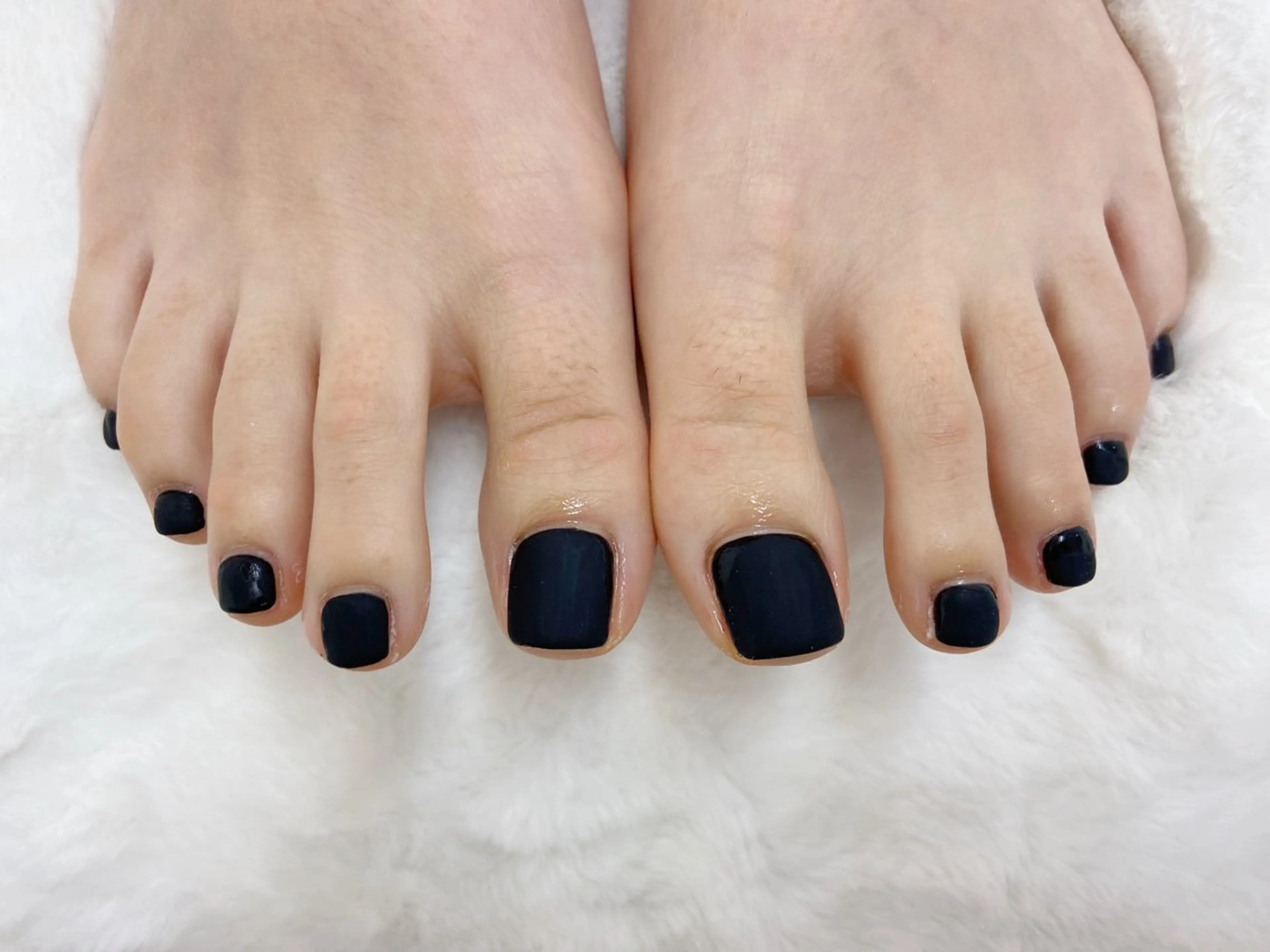 ネイル フットネイル マットネイル ワンカラーネイル 5C NAIL 5C NAILのネイルデザイン