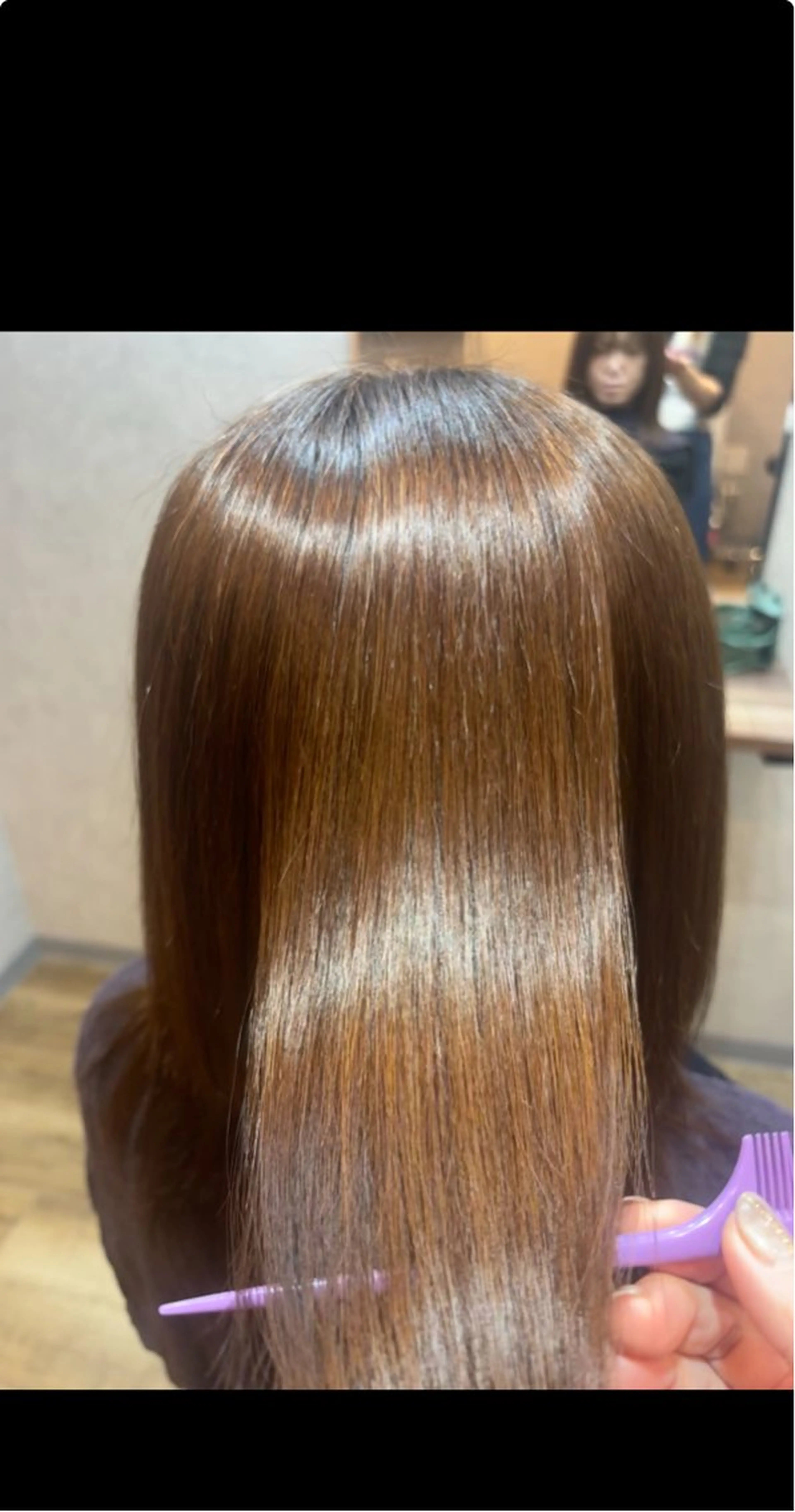 ミディアム ICO hair craft所属・上 絵里奈のヘアスタイル