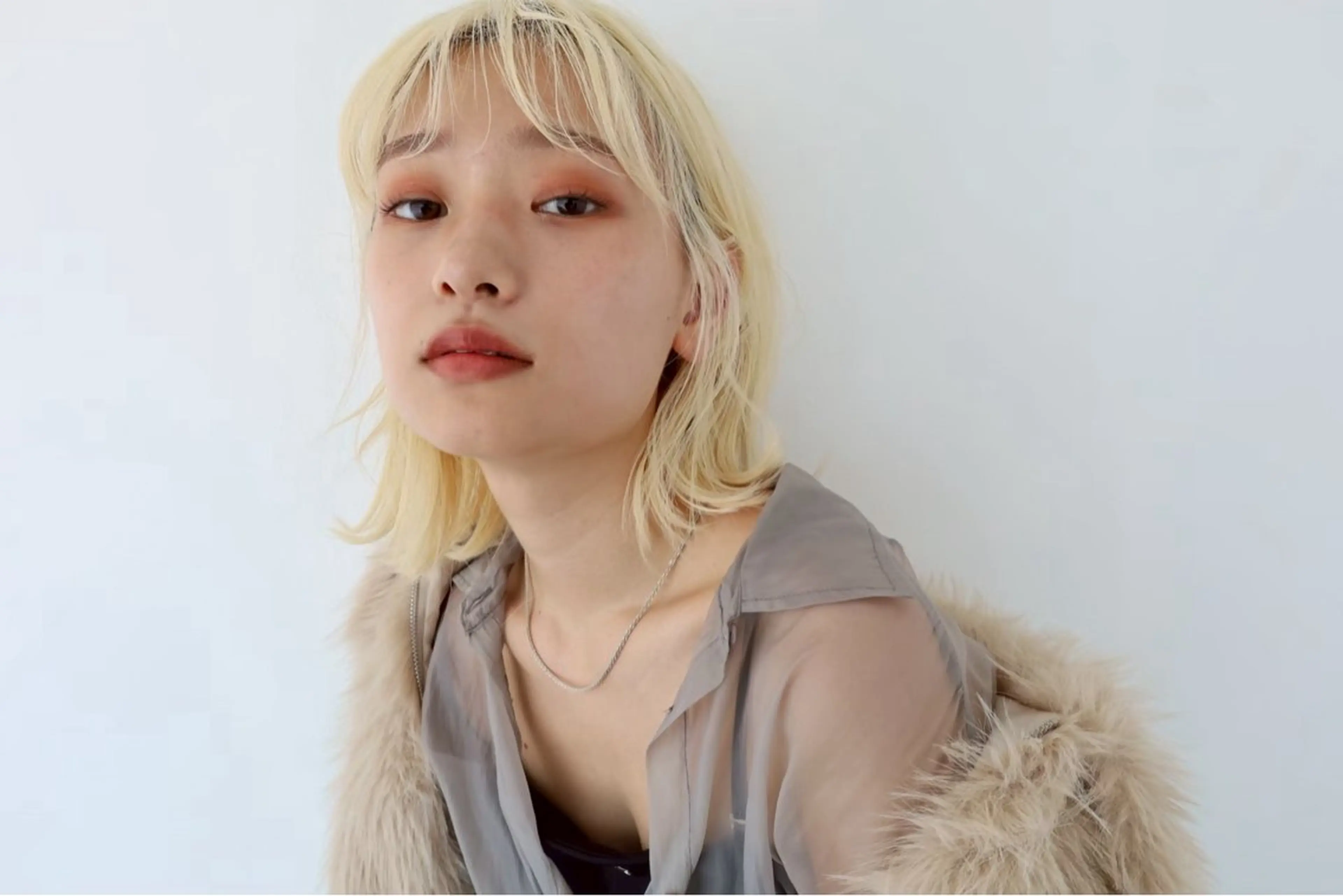 カット 艶カラーの写真