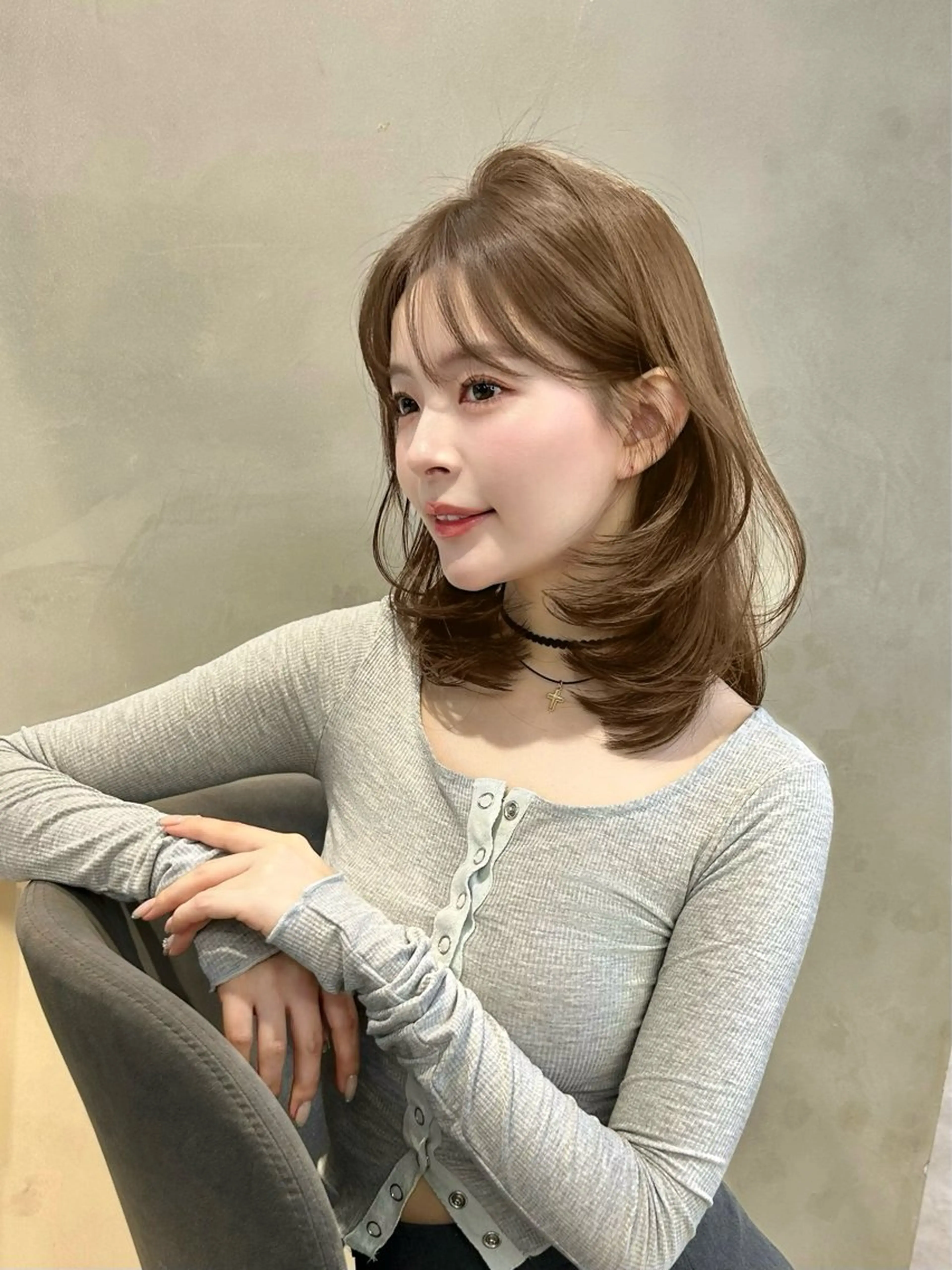 透明感1カラーTOKIOトリートメントの写真