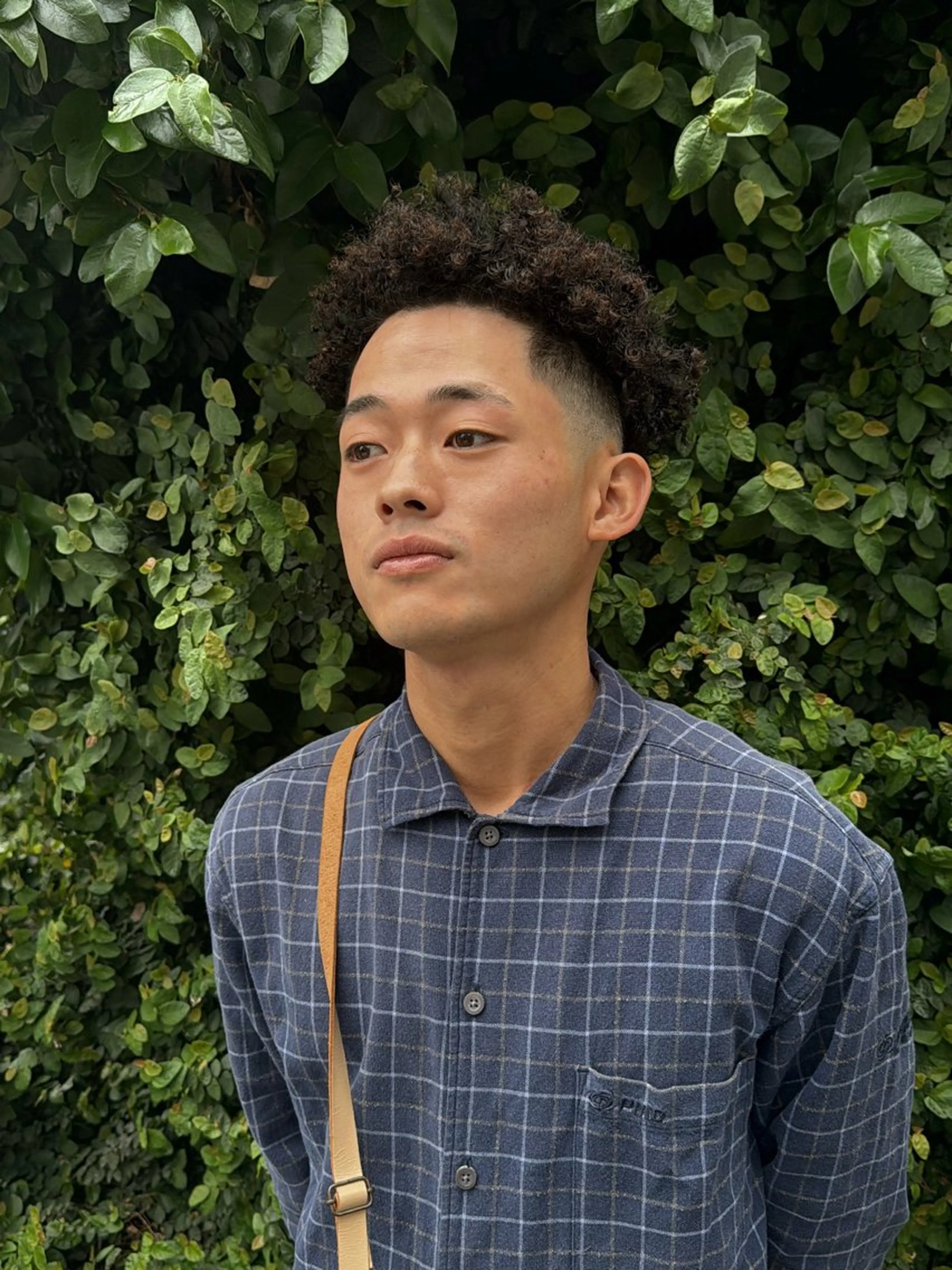 ショート パーマ メンズ フェードカット メンズパーマ スキンフェード スパイキーショート ショートヘア スキンフェード/パー マ/須田陸斗のヘアスタイル