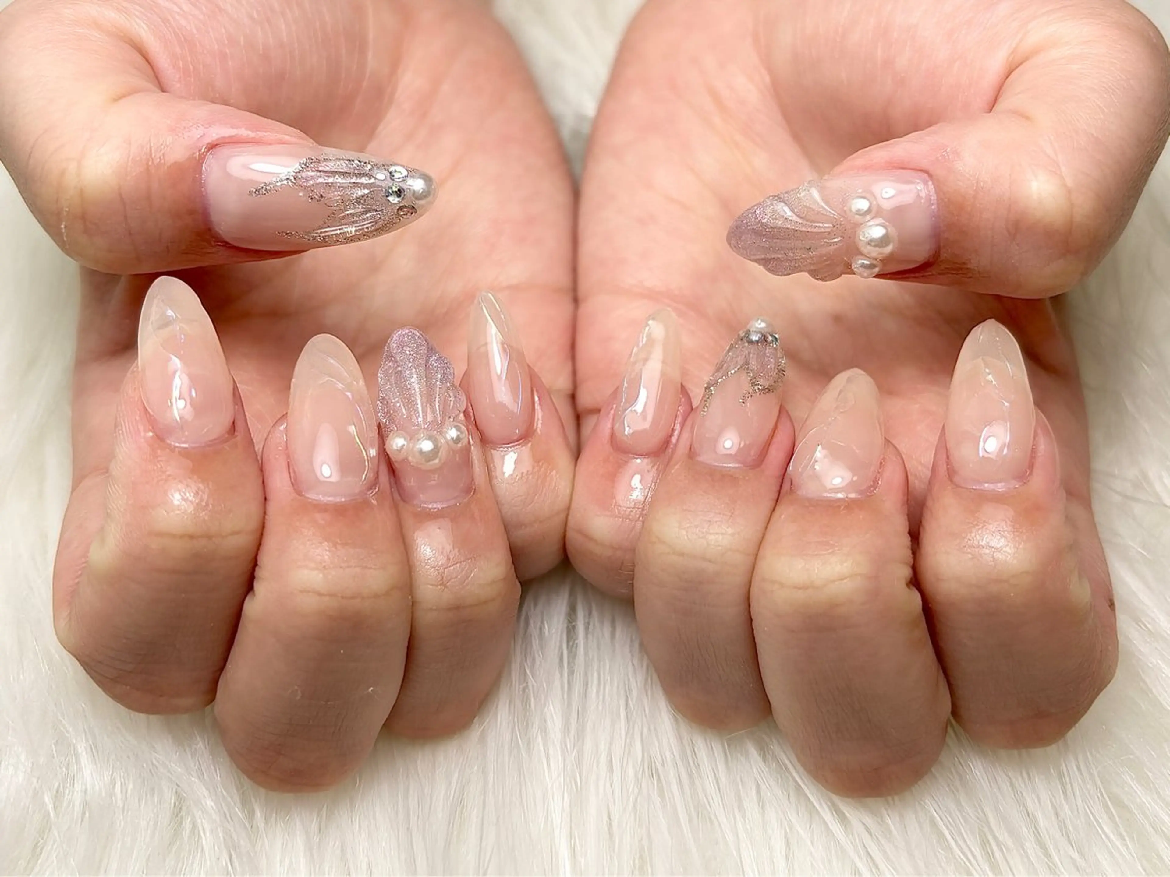 ネイル スカルプネイル ハンドネイル etoile filanteのネイルデザイン