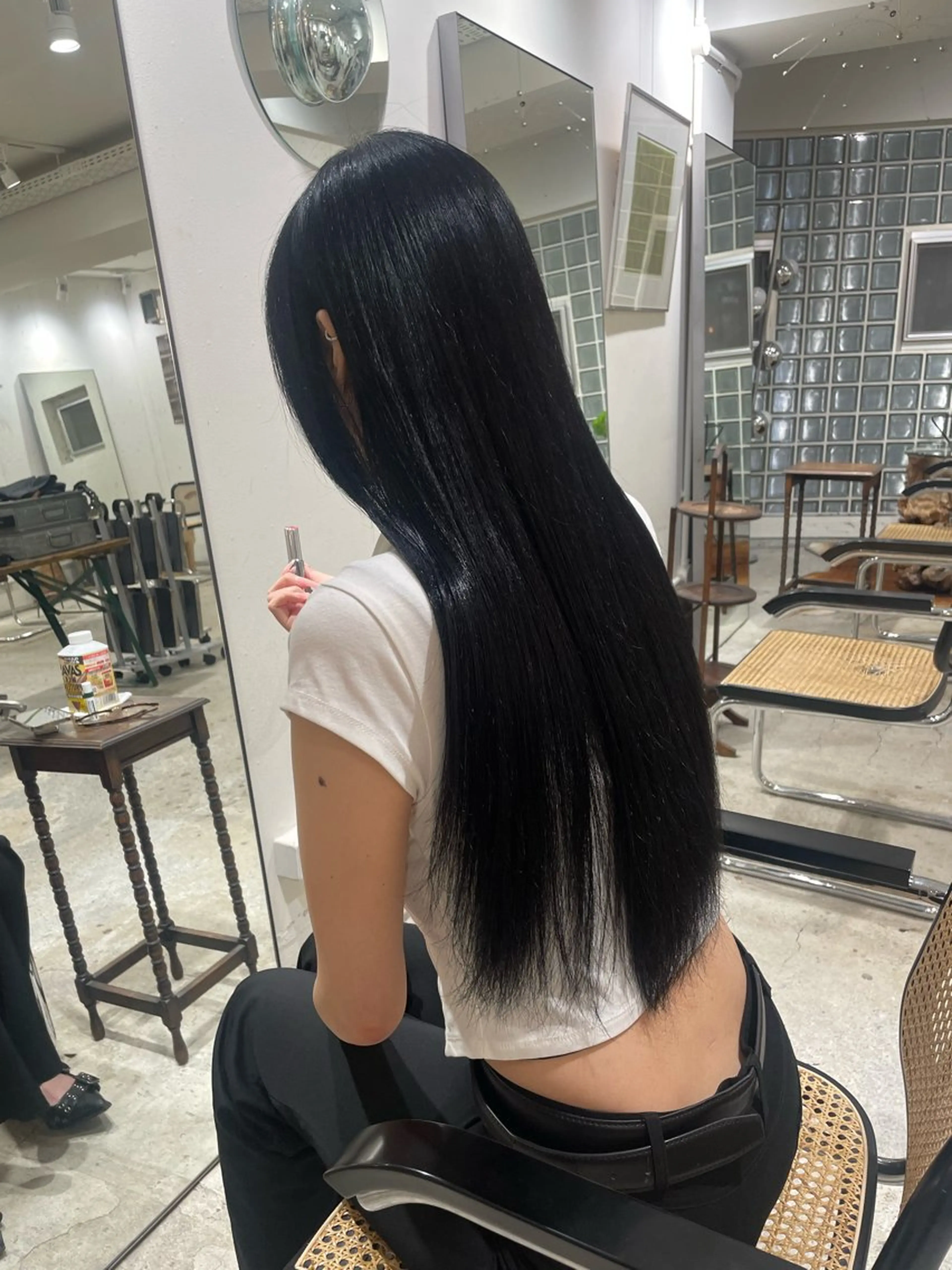 ロング 縮毛矯正 cut期間限定¥0 ／表参道／REMIのヘアスタイル