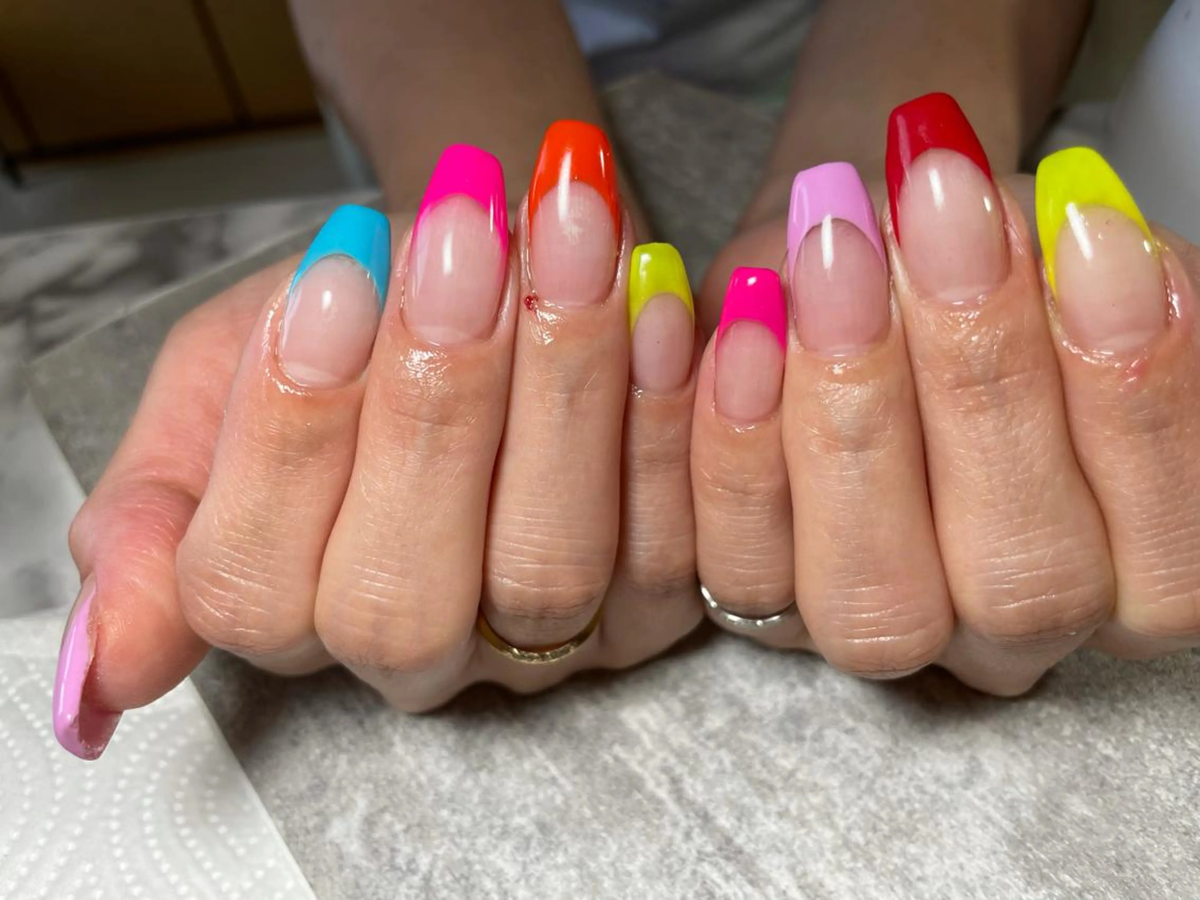 ネイル フットネイル 蓑原 佳央里のネイルデザイン