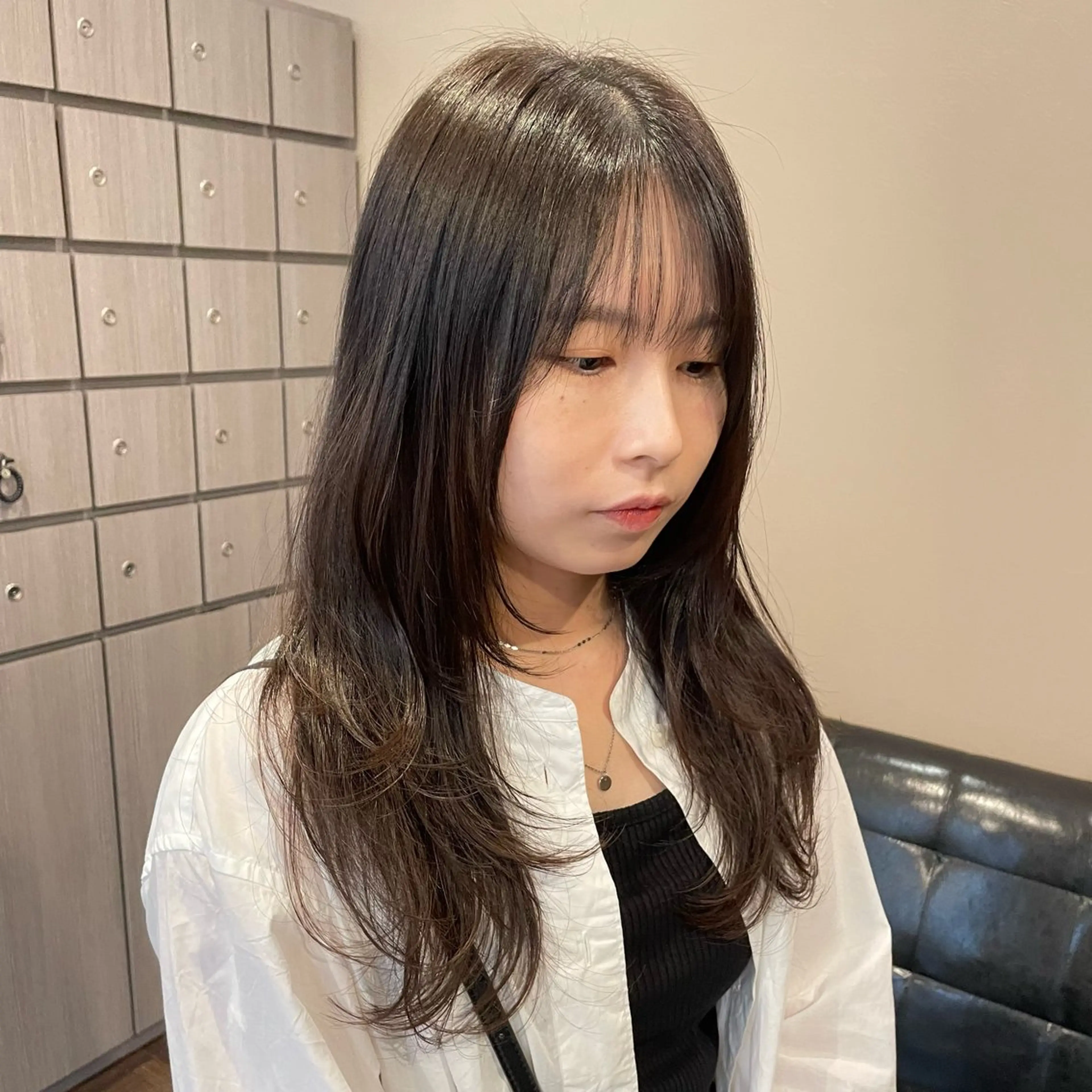 ロング レイヤーカット カット ヘアカラー トリートメント mio 🍒レイヤーカットのヘアスタイル