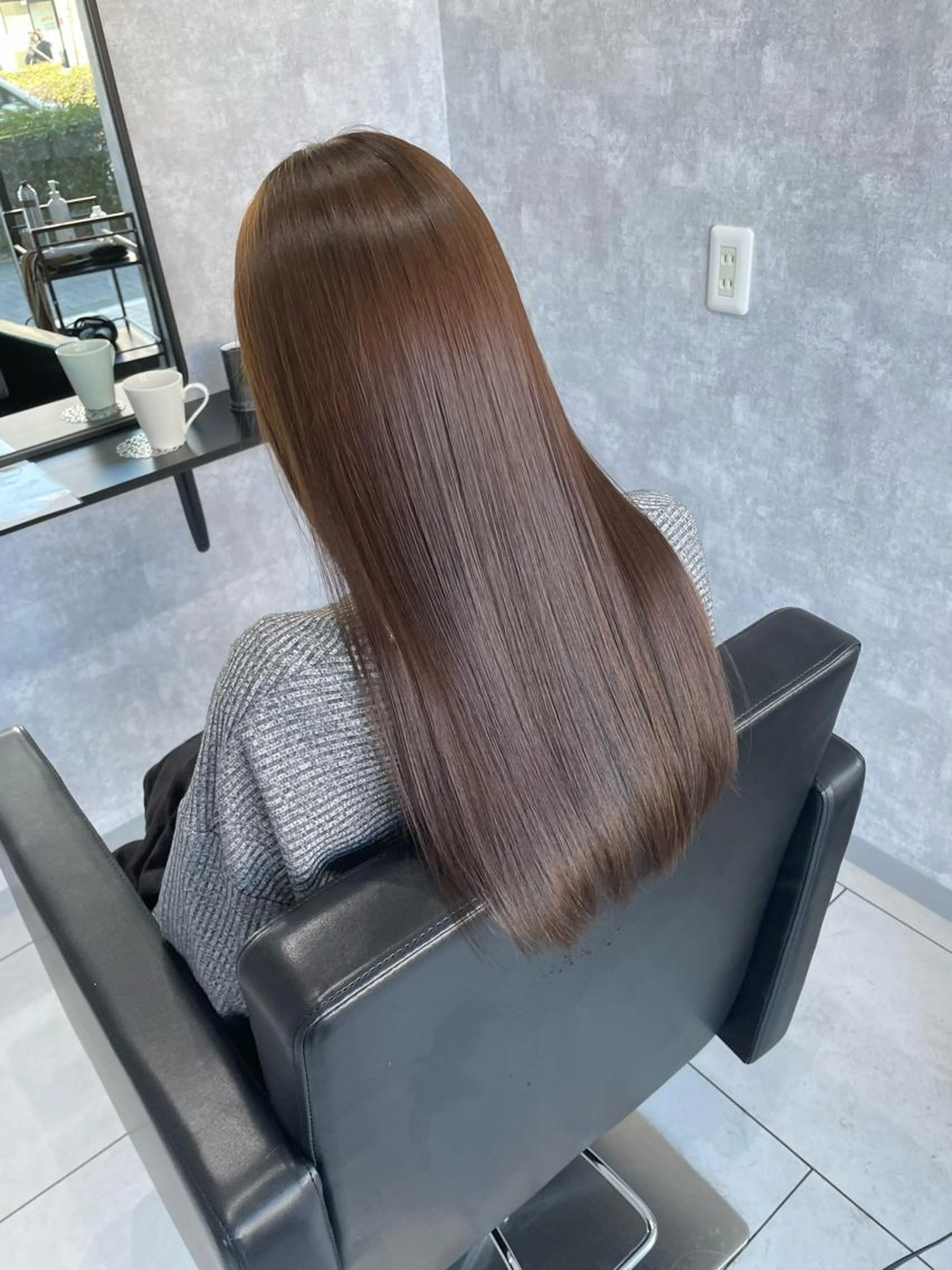 カラー＋Aujua 3stepトリートメントの写真