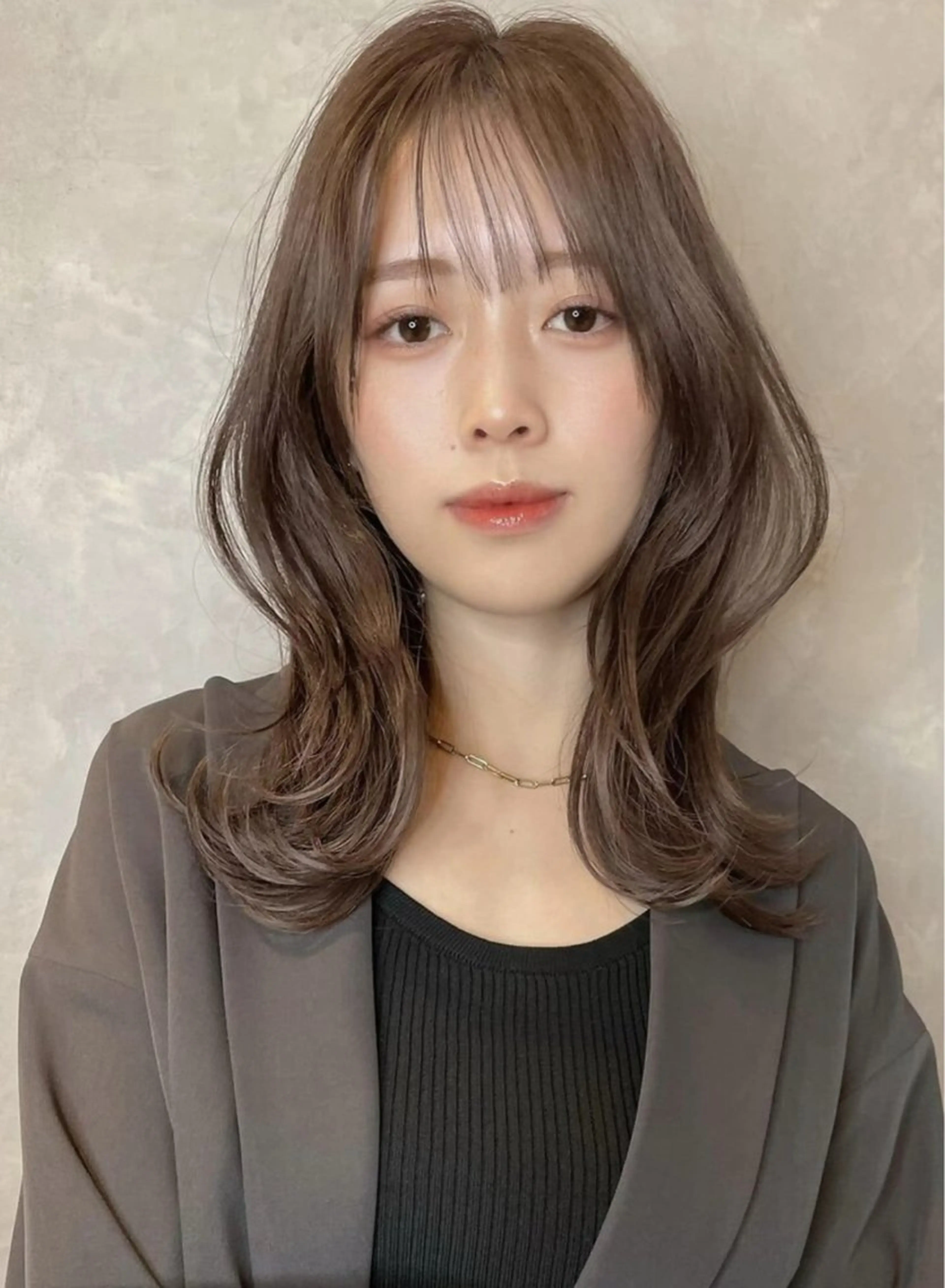 ロング ハルキ/表参道/ 綺麗め/大人上品のヘアスタイル