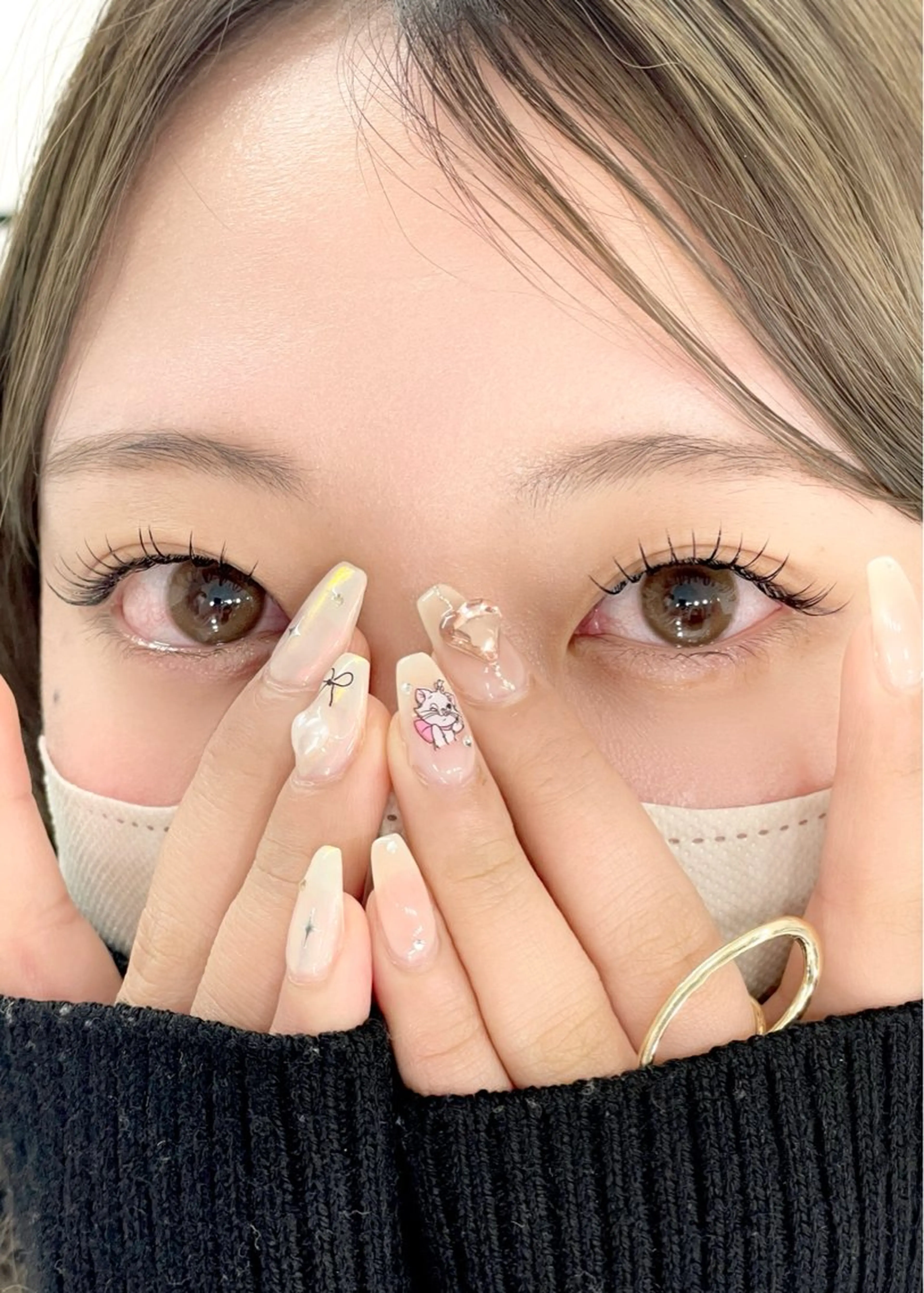 マツエク・マツパ GO TODAY シェアサロン 銀座Eclara店所属・mihiro 銀座まつぱﾏﾂｴｸ眉のマツエク・マツパデザイン