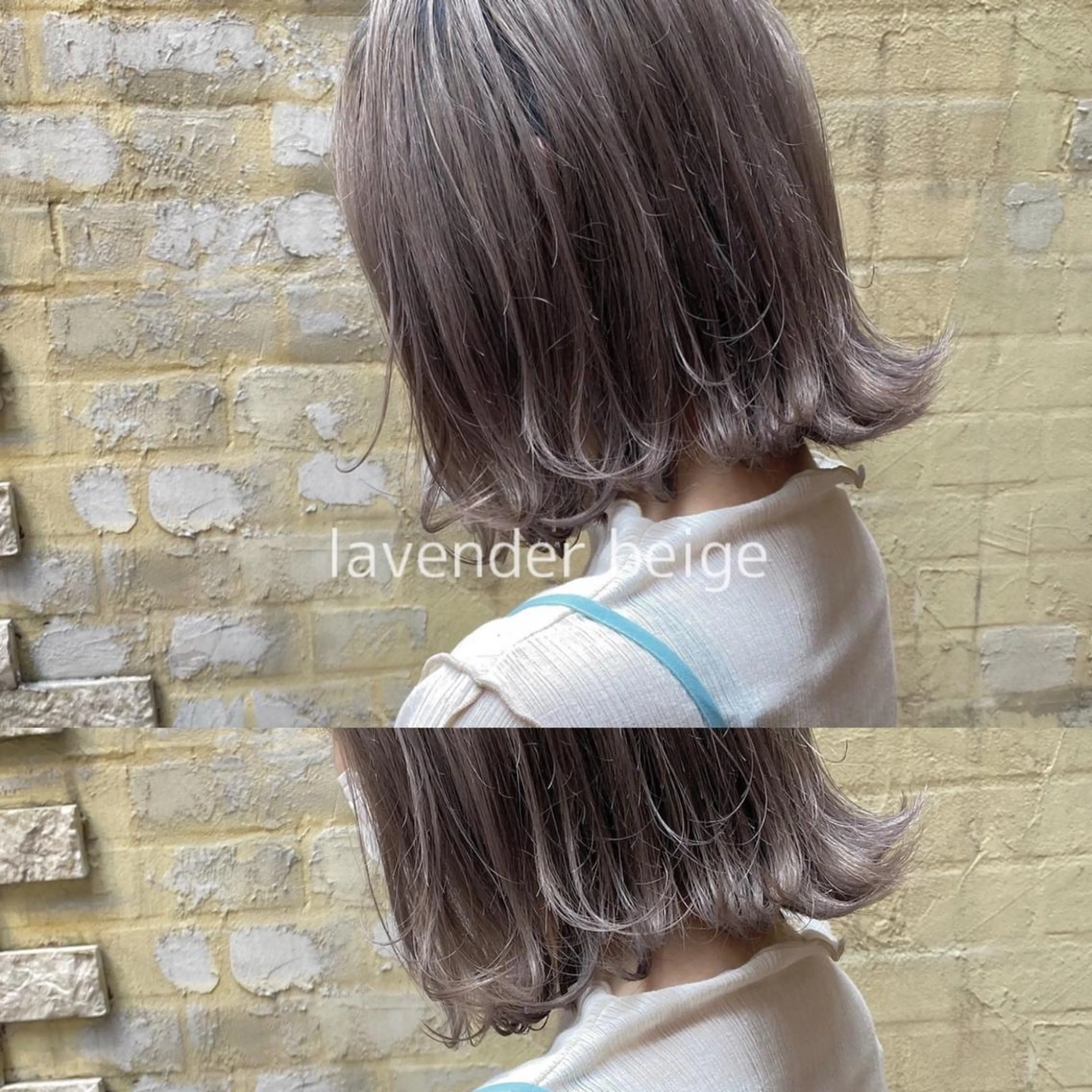 ミディアム カラー CLUTCH天王寺 西藤遥河のヘアスタイル