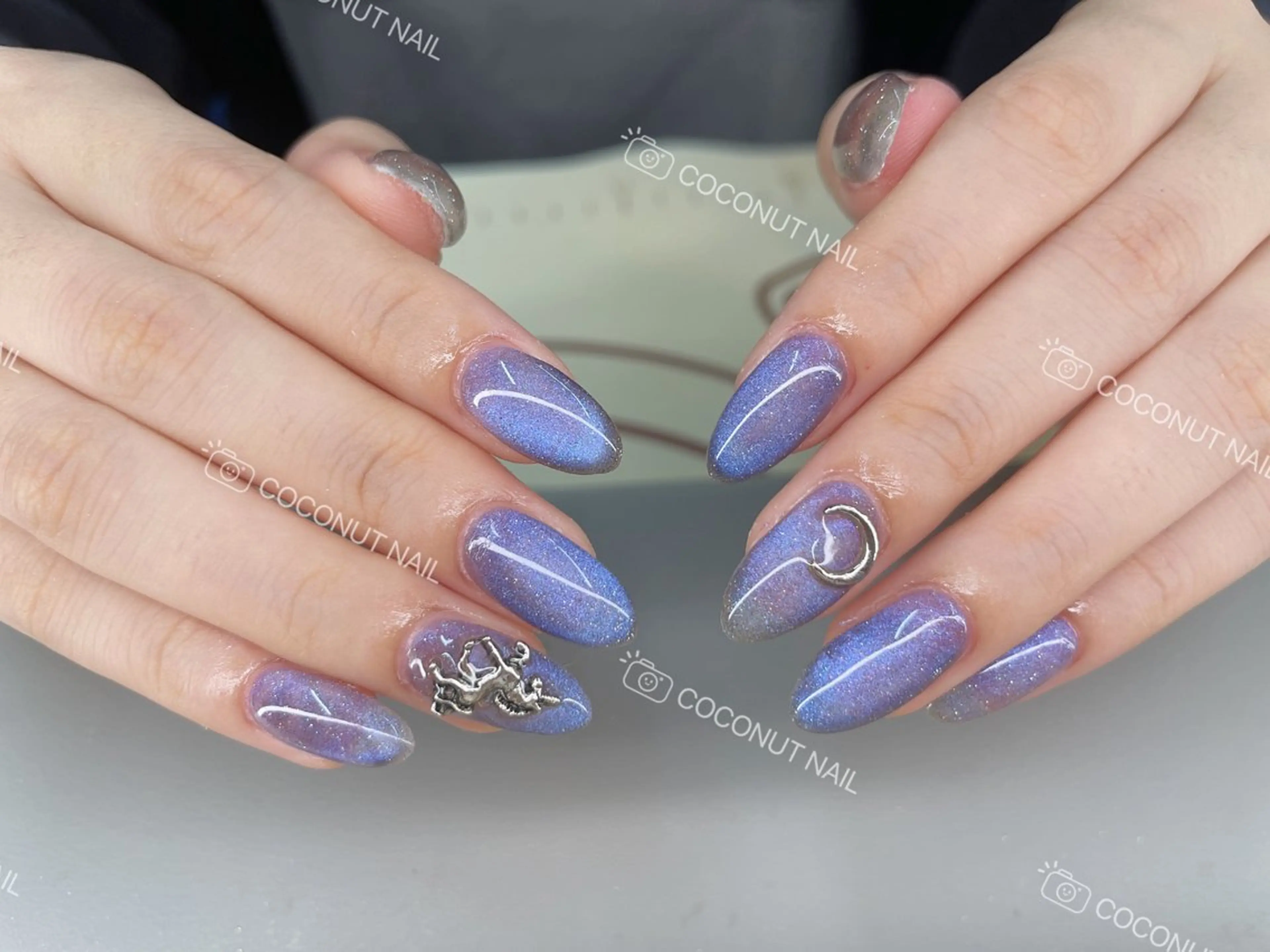 ネイル ハンドネイル 神田 ココナッツのネイルデザイン