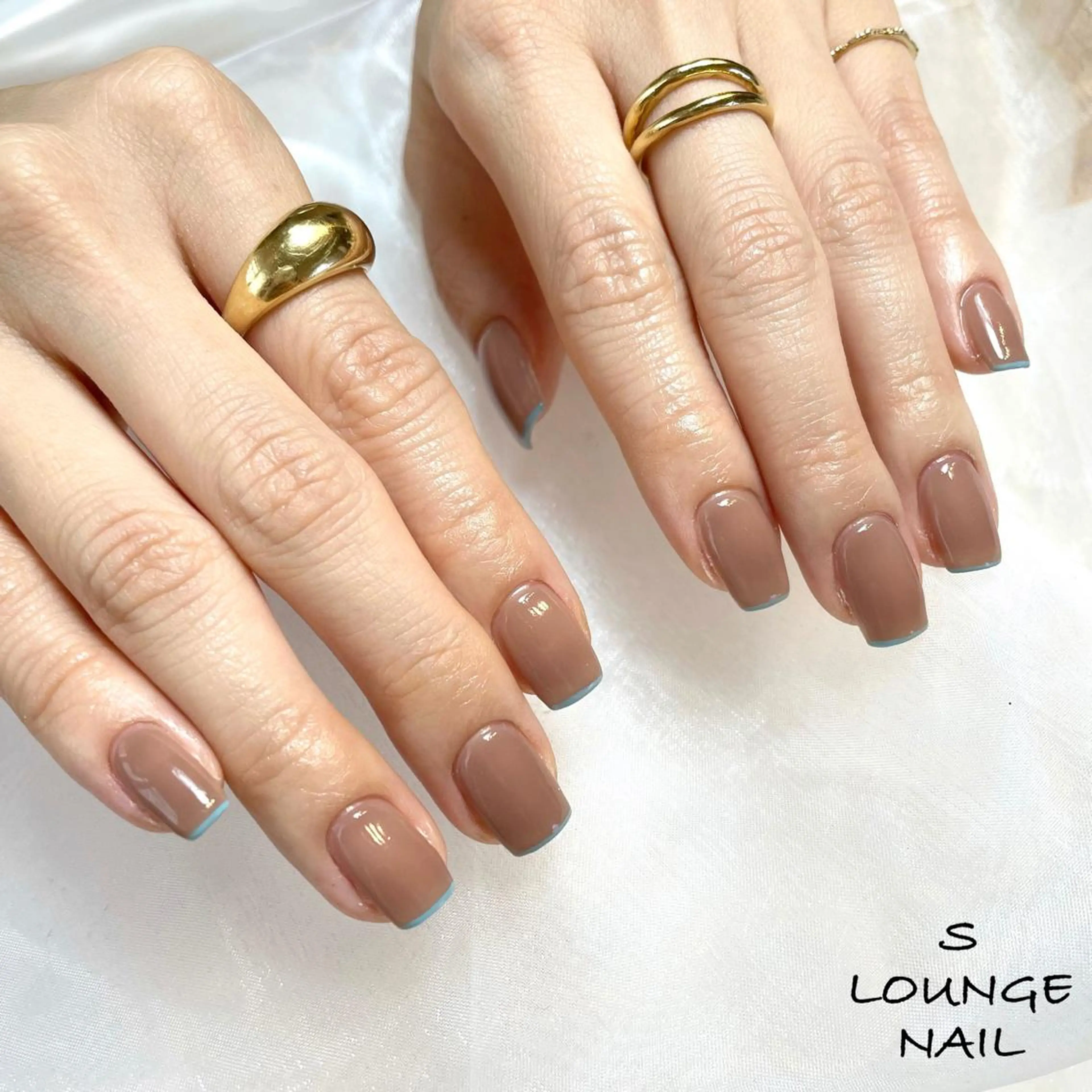 ネイル フレンチネイル フットネイル S LOUNGE NAIL所属・パーツたくさん🍓 SUMIのネイルデザイン