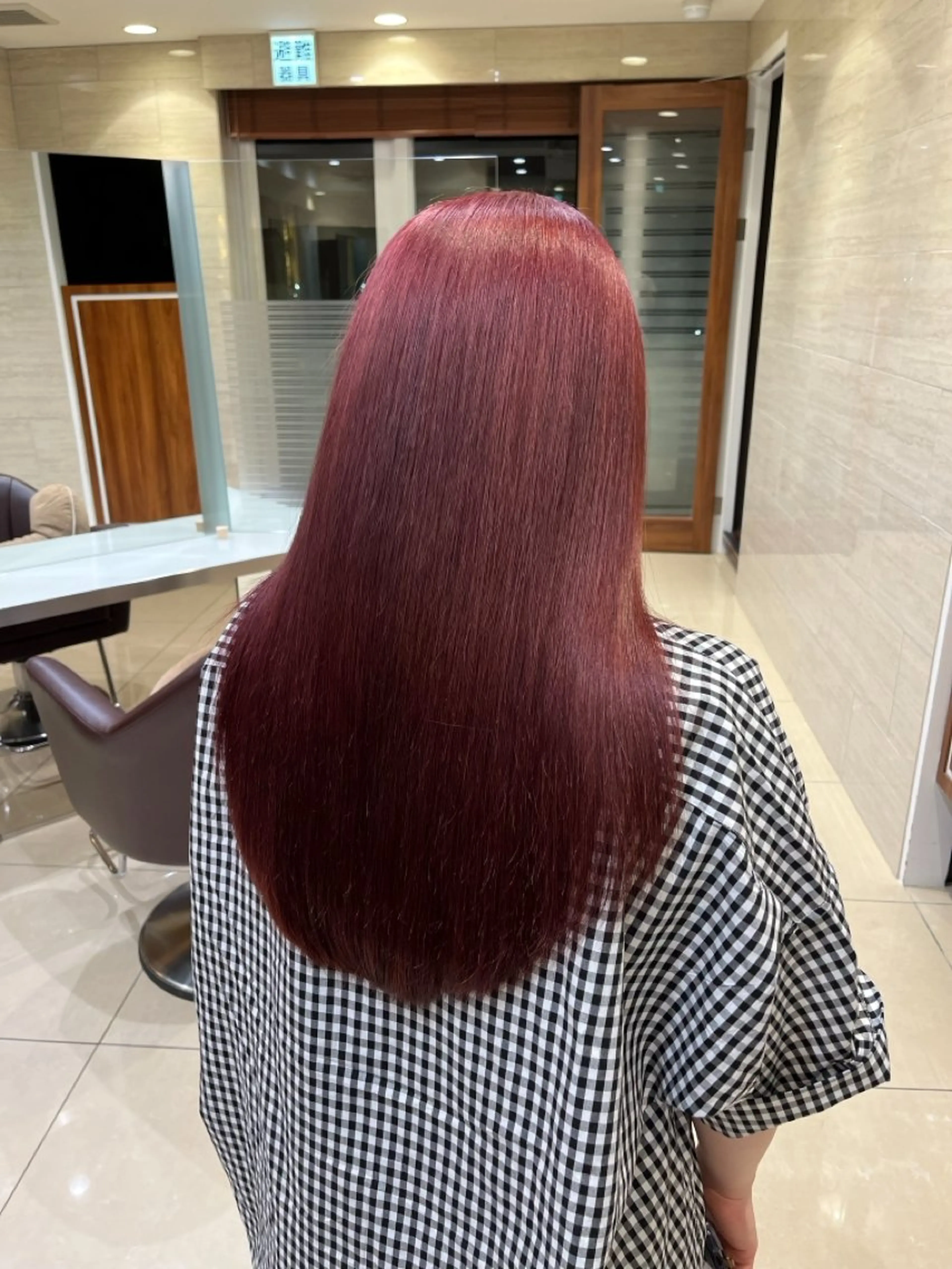 ロング ヘアカラー トリートメント Rinka🍓 似合わせカット/大船のヘアスタイル