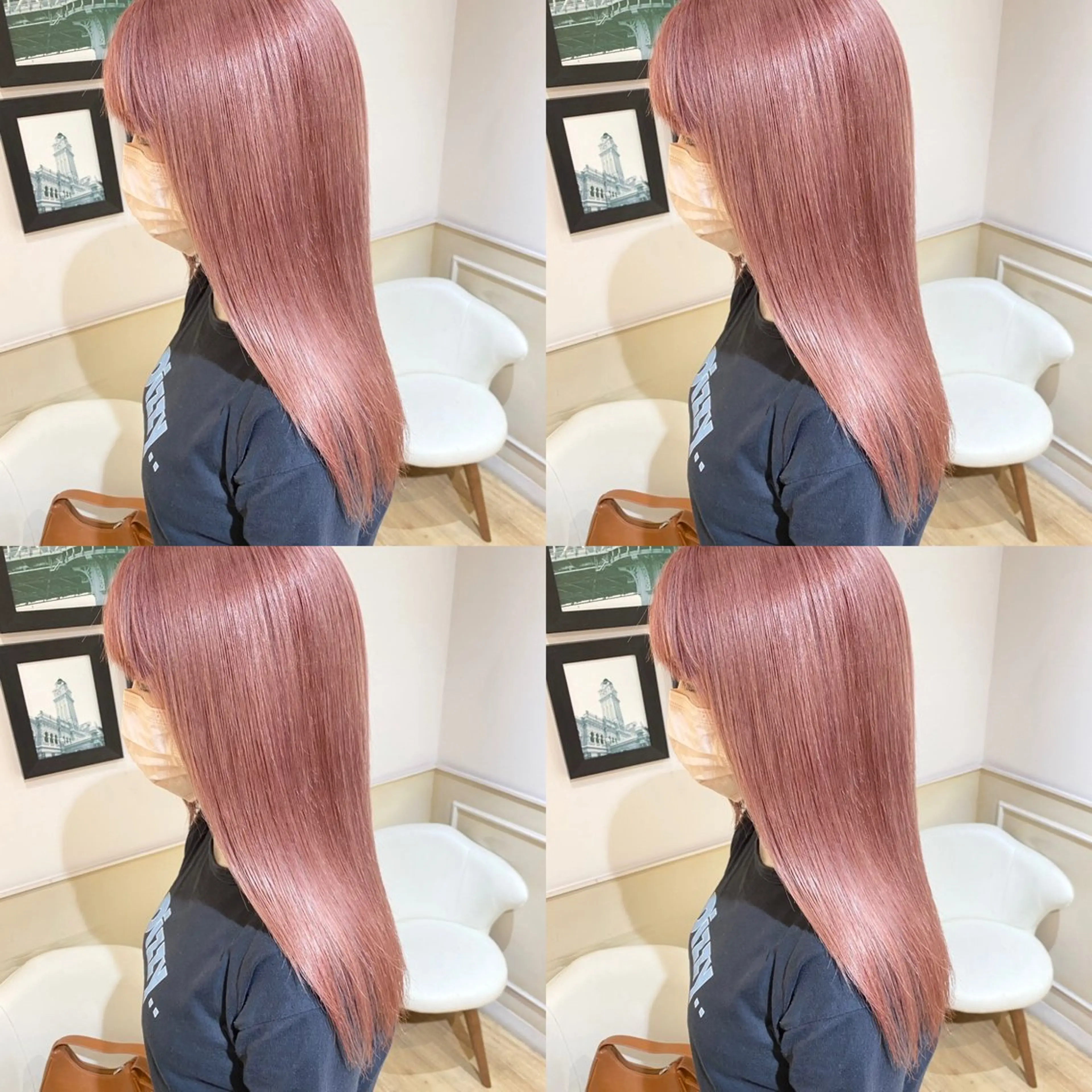 ロング カラー ヘアカラー トリートメント 店長✨️韓国ヘア✖️ 髪質改善カラー／純大のヘアスタイル