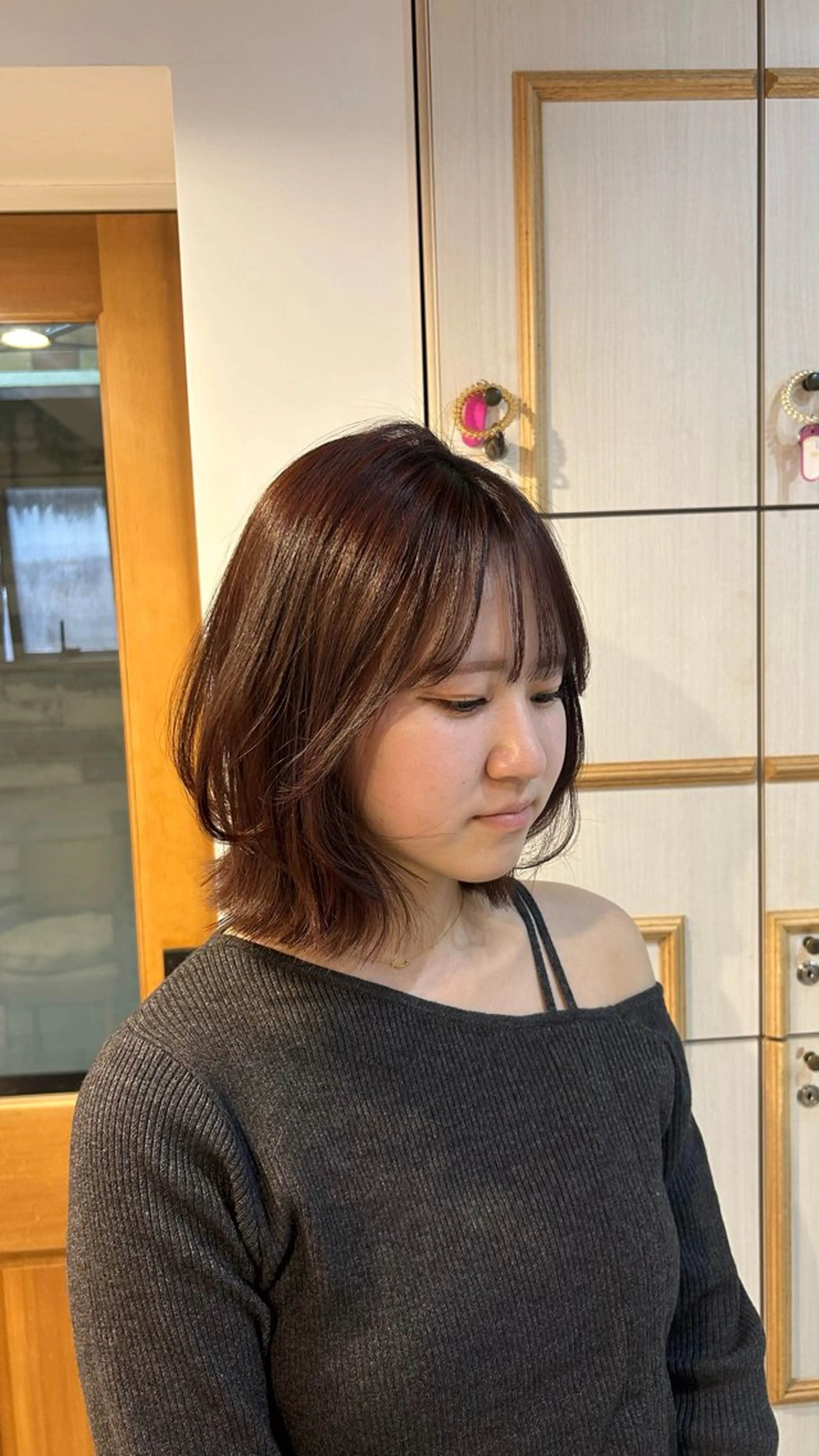 ミディアム カット 横浜／メンズ／ボブ／ 優希のヘアスタイル